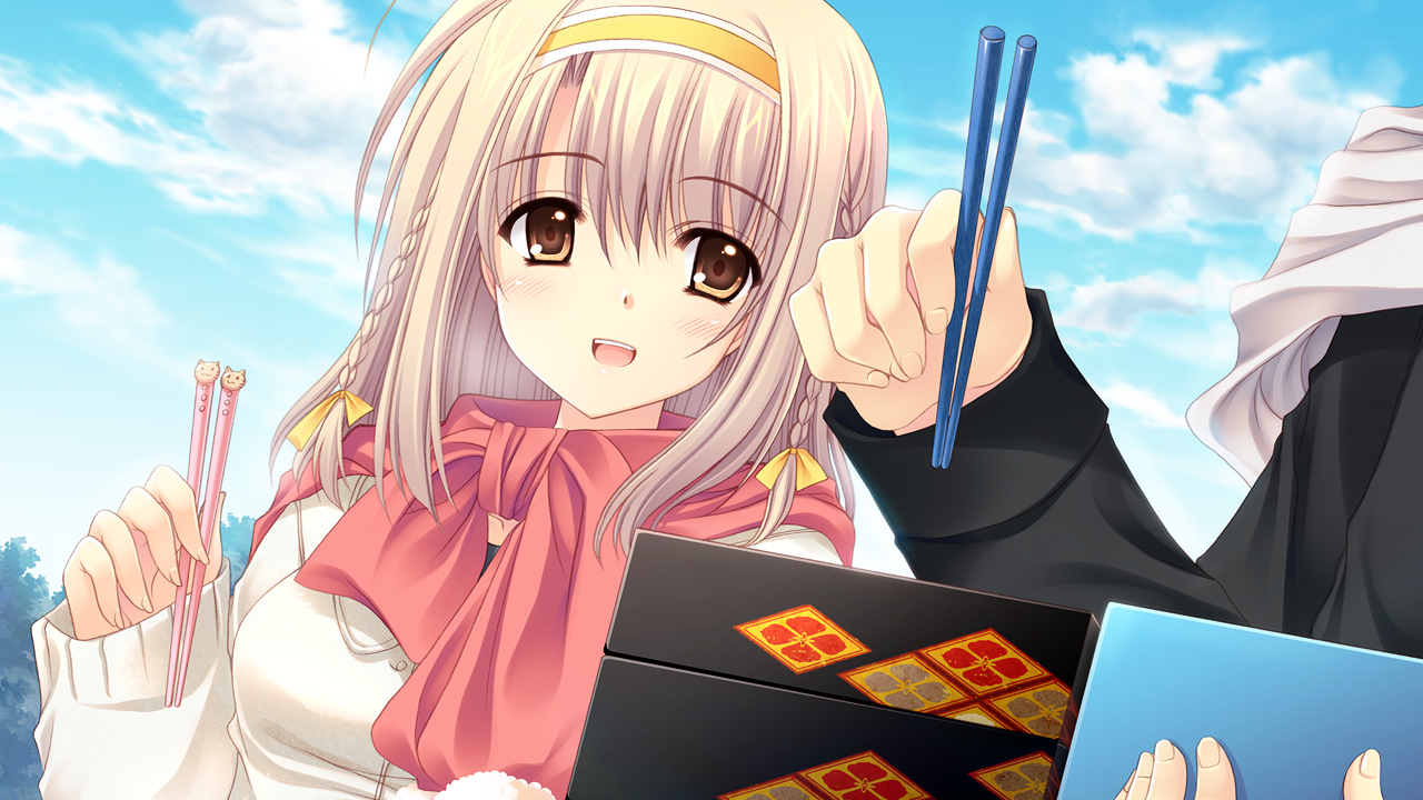 brown_eyes, brown_hair, game_cg, nishimata_aoi, sekai_seifuku_kanojo, touno_sakurako