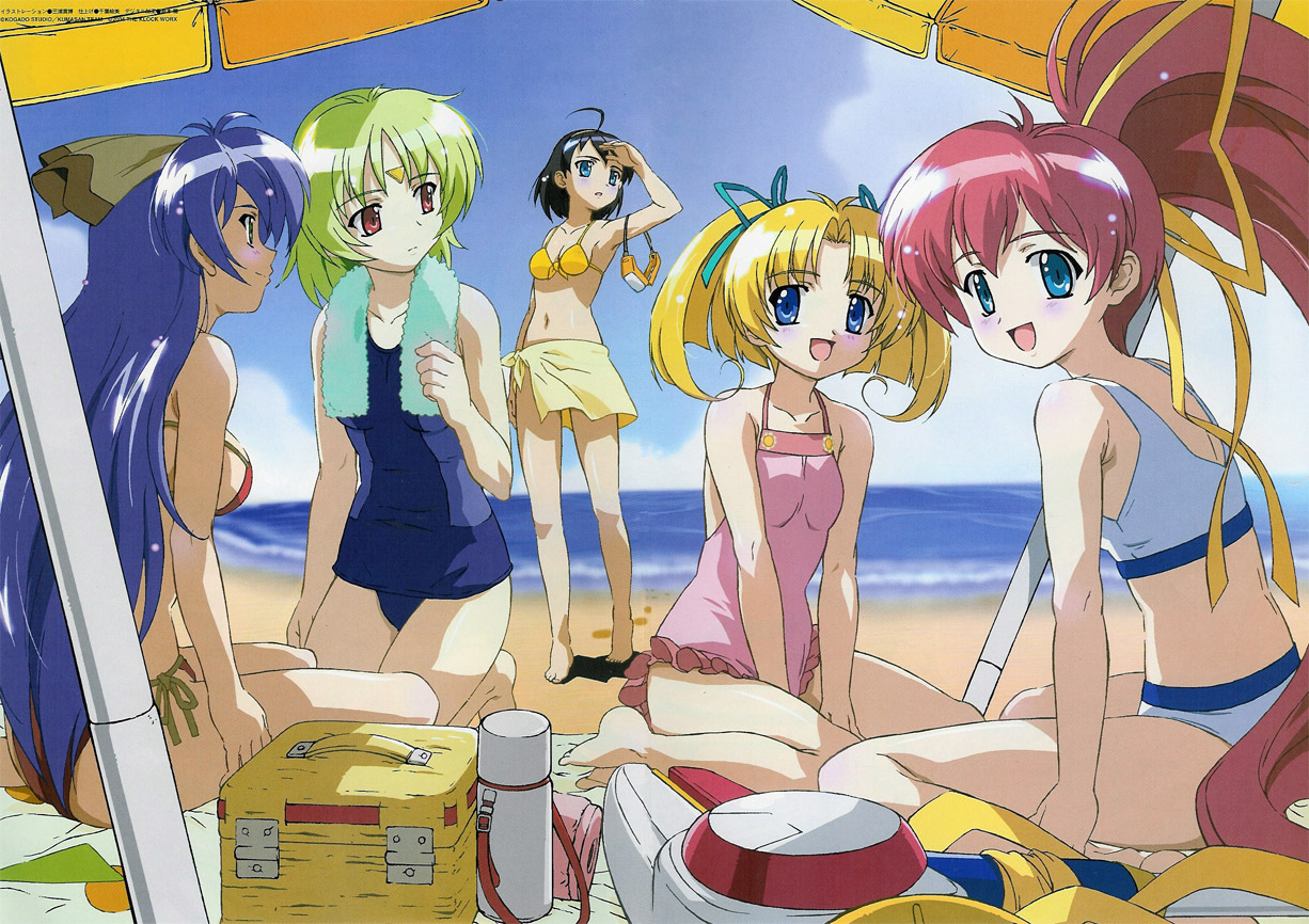 aoi_umi_no_tristia, faury_carat, group, nanoca_flanka, nene_hampden, swimsuit, tagme