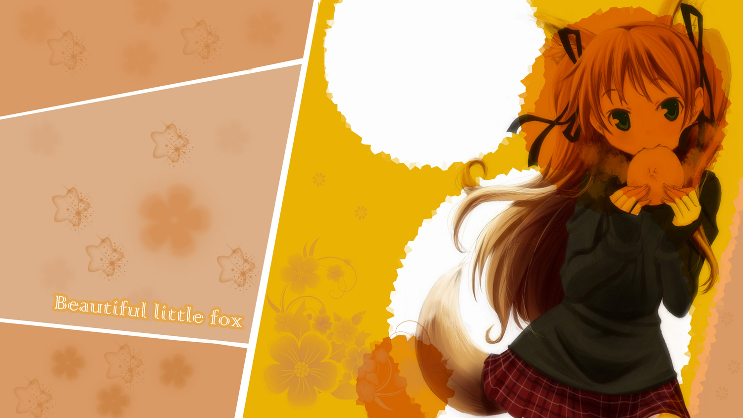 animal_ears, foxgirl, kanon, sawatari_makoto, tail, third-party_edit