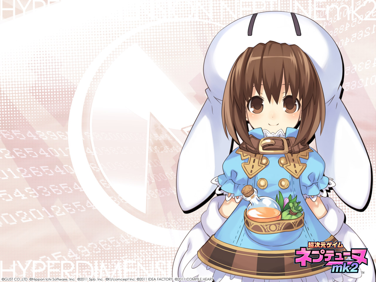 brown_hair, gust_(character), hyperdimension_neptunia_mk2, loli, short_hair, tsunako