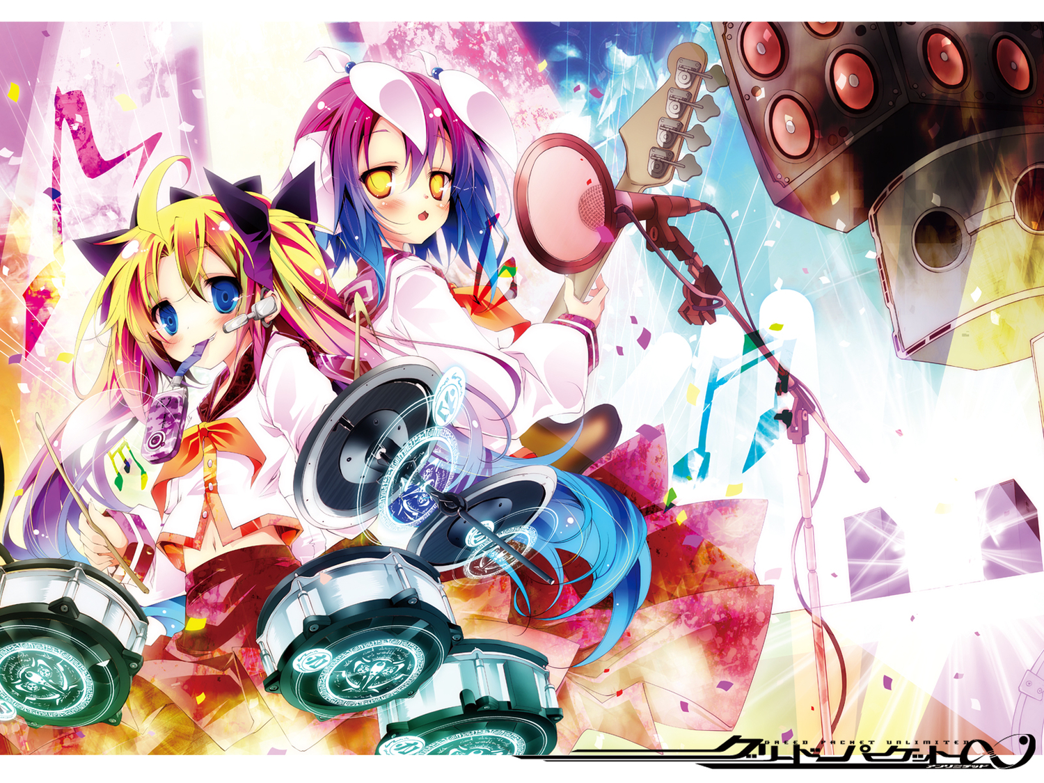 2girls, greed_packet_unlimited, kamiya_yuu, nokia
