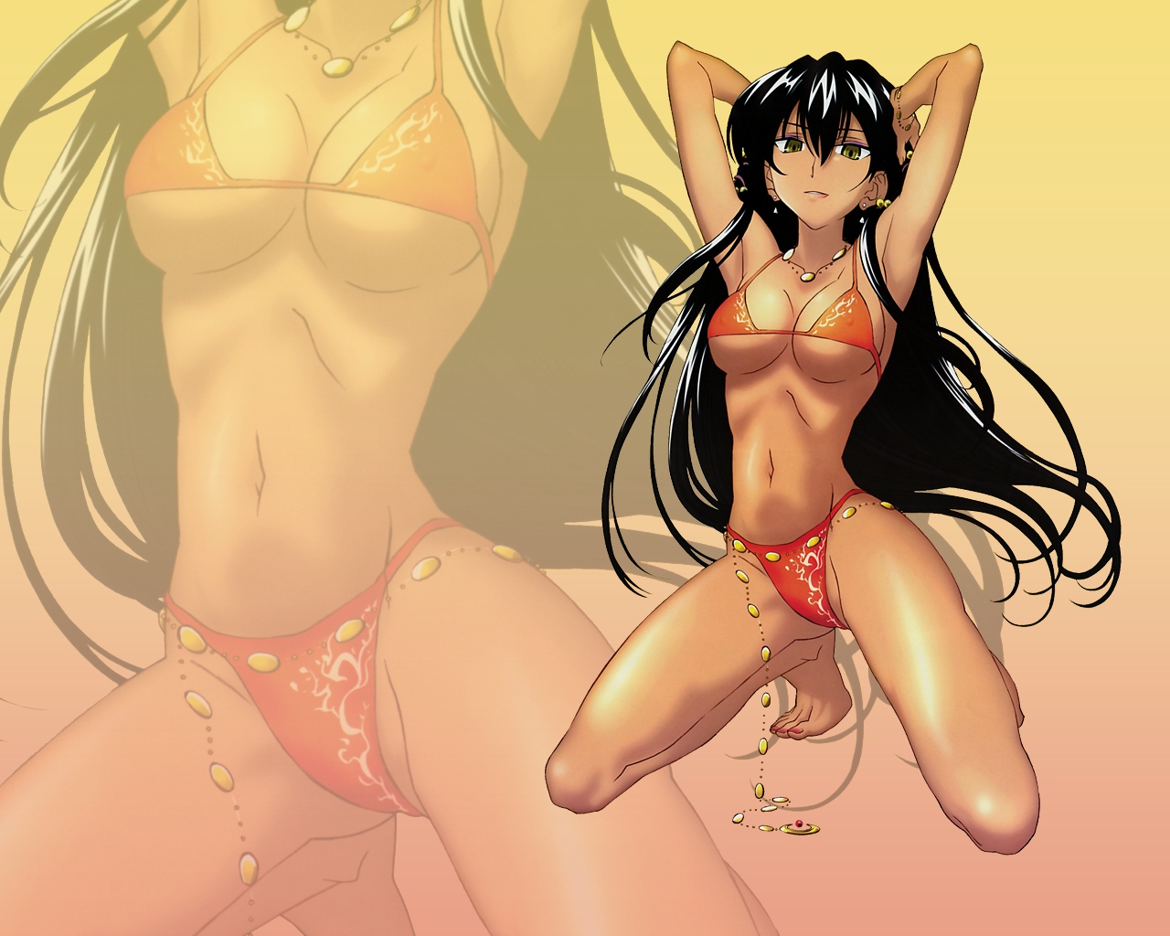 mahou_sensei_negima, swimsuit, tatsumiya_mana