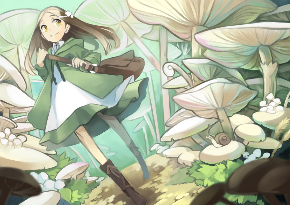 animal, boots, brown_hair, lastswallow, original, yellow_eyes