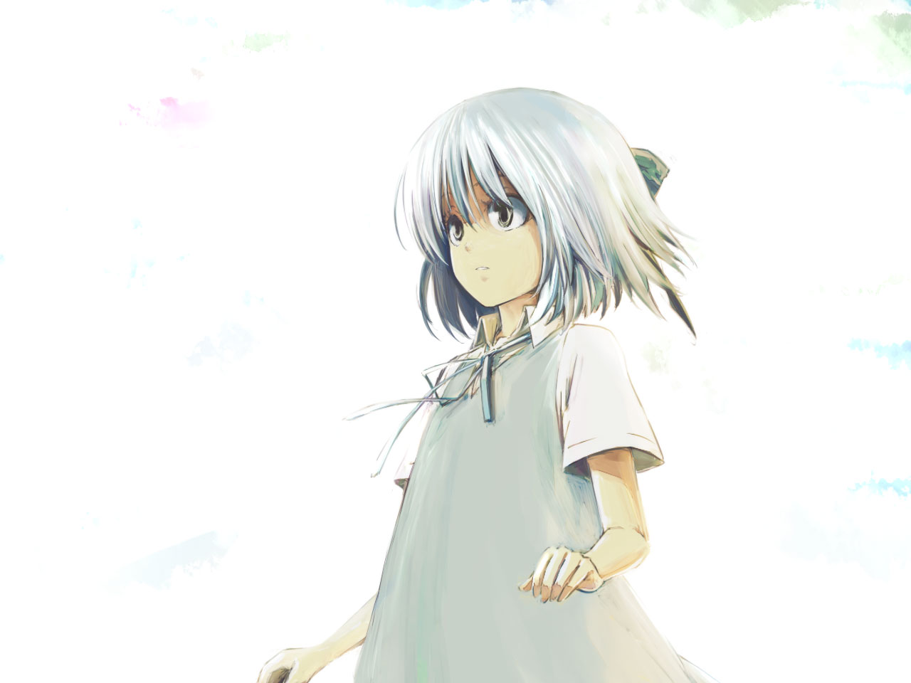 cirno, lefthand, touhou