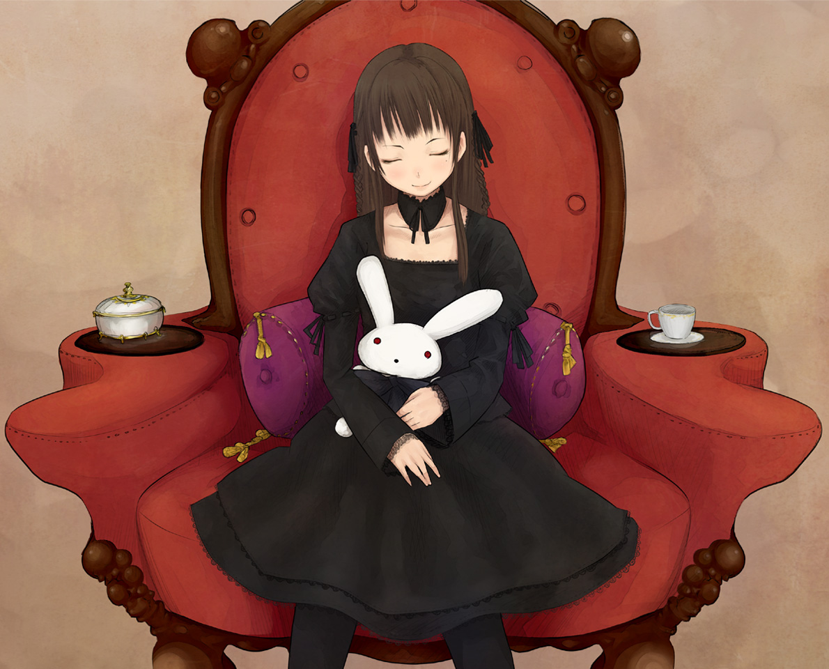 doll, dress, goth-loli, lolita_fashion, okiru