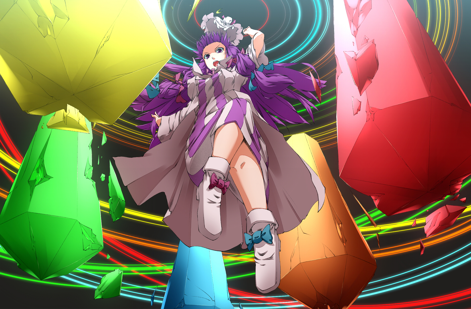 hullzion, mage, magic, patchouli_knowledge, purple_hair, touhou