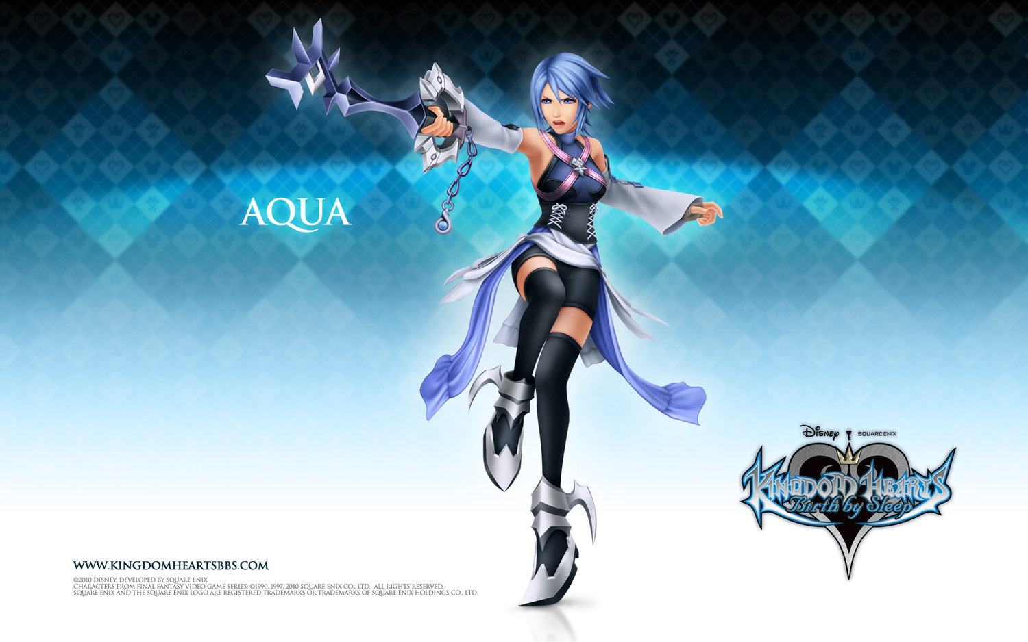 aqua_(kingdom_hearts), blue_eyes, blue_hair, kingdom_hearts