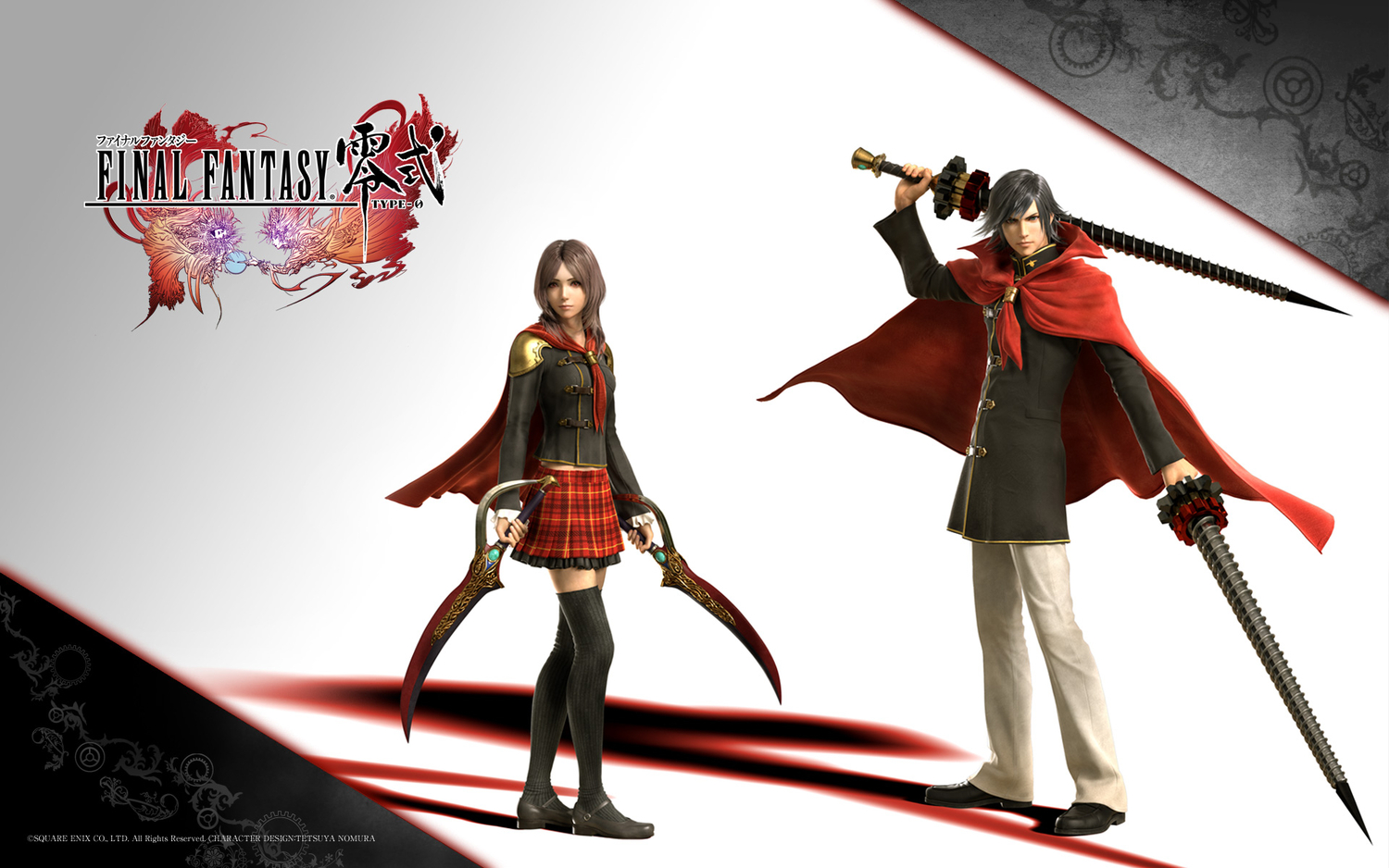 final_fantasy, final_fantasy_type_0, jpeg_artifacts, machina, rem_(final_fantasy_type_0)