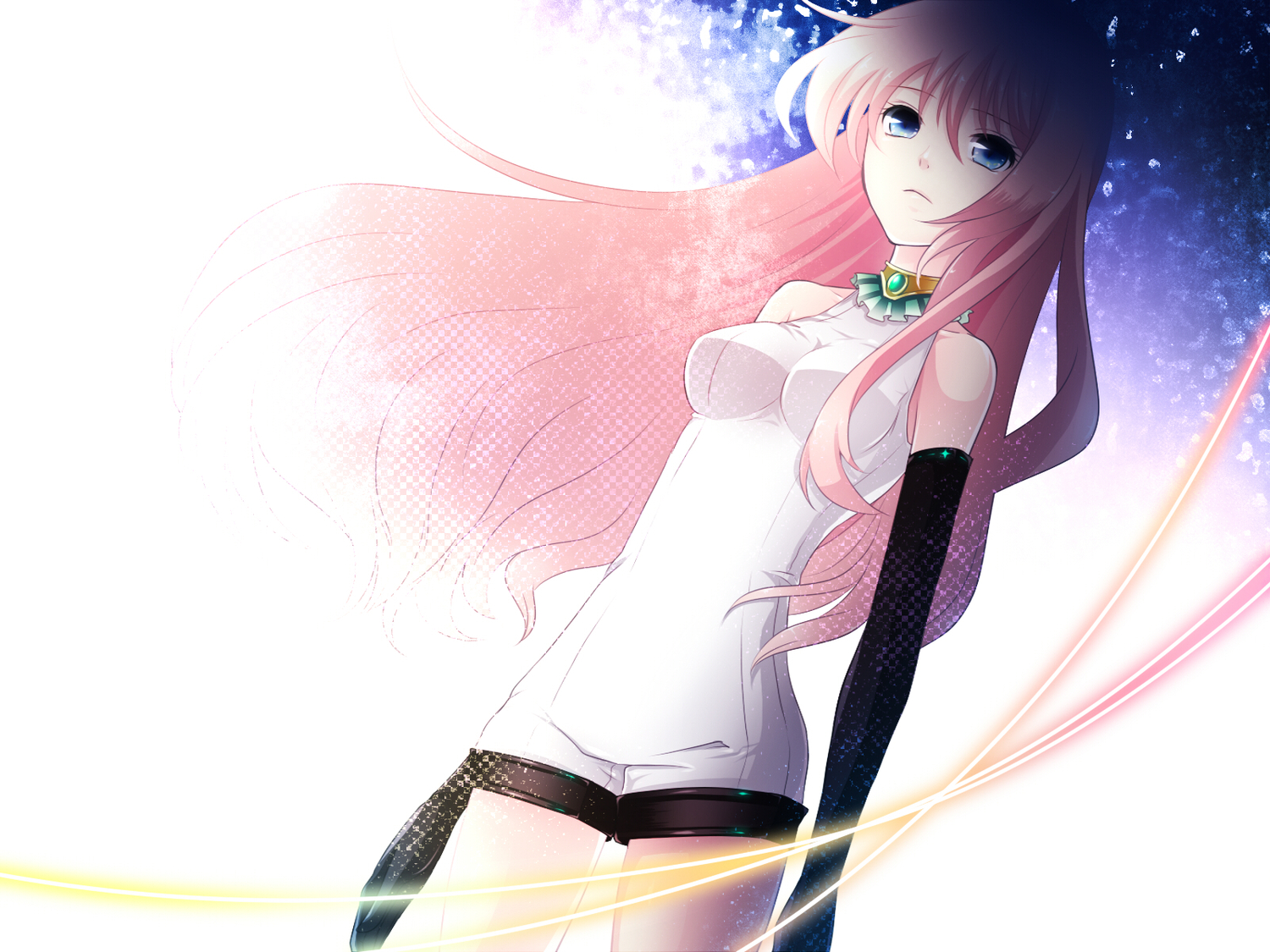 fukufuku, megurine_luka, vocaloid