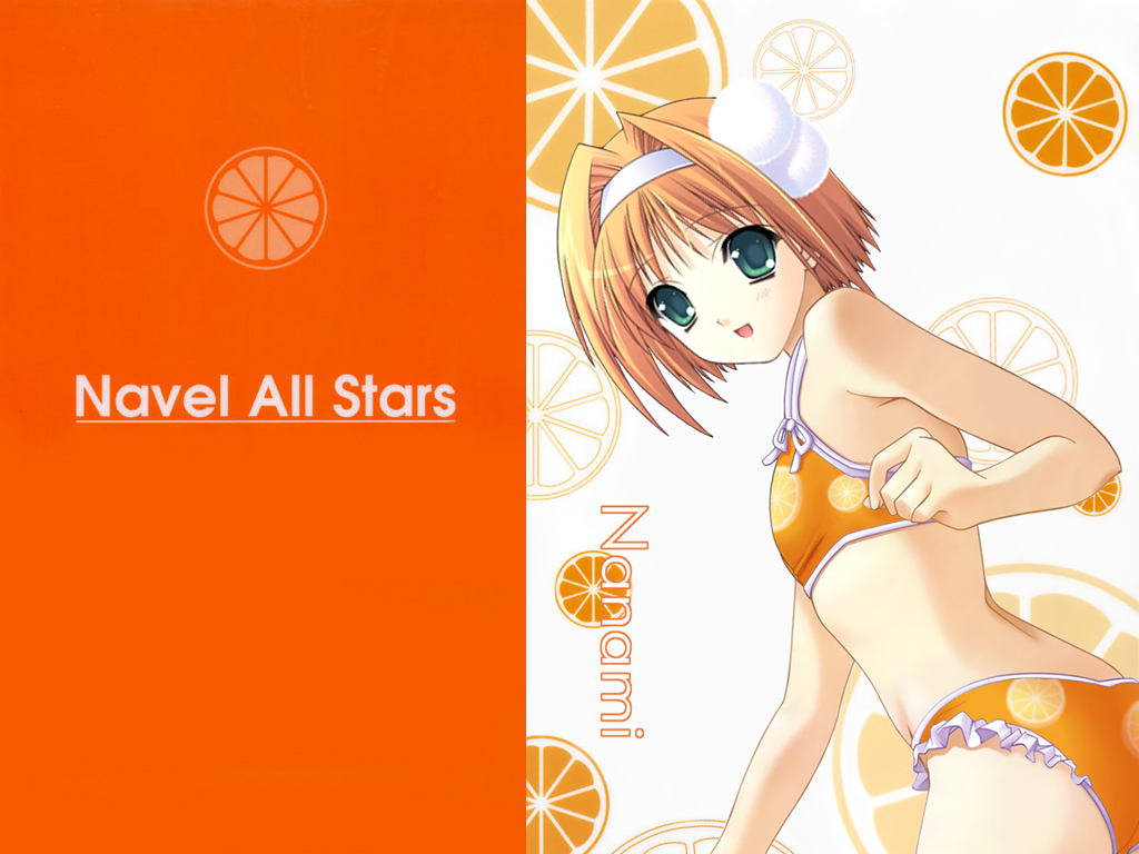 inatsuki_nanami, orange, soul_link, suzuhira_hiro, swimsuit