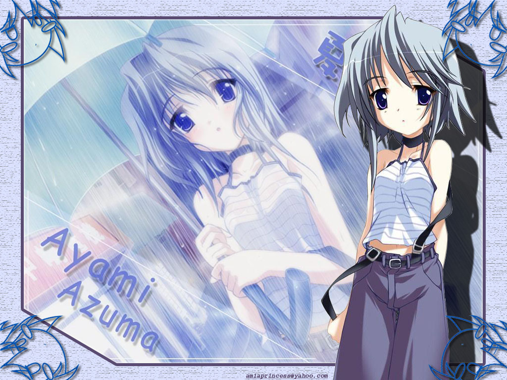 azuma_ayami, jpeg_artifacts, natsu_shoujo, promised_summer, umbrella