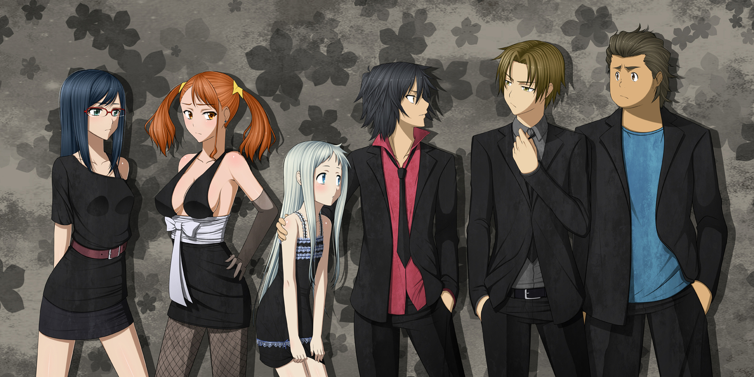 anjou_naruko, ano_hi_mita_hana_no_namae_wo_bokutachi_wa_mada_shiranai, hisakawa_tetsudou, honma_meiko, matsuyuki_atsumu, tsurumi_chiriko, yadomi_jinta