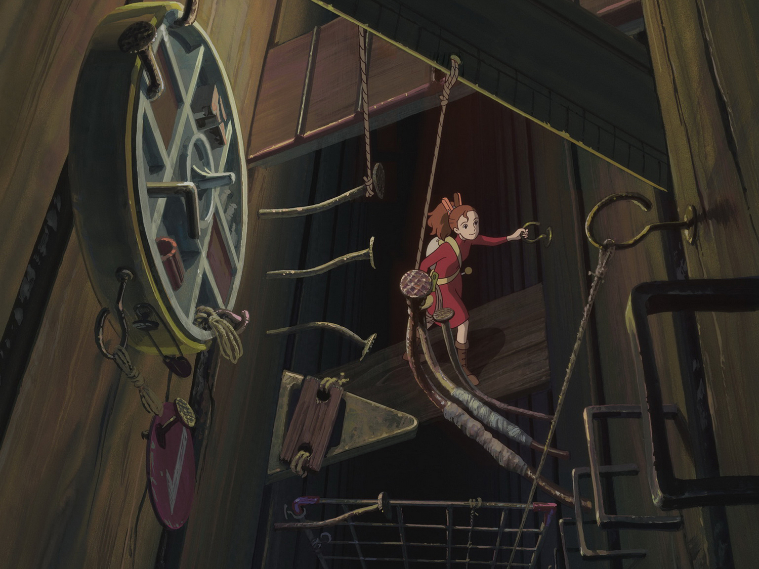 arrietty, ghibli, karigurashi_no_arrietty, ponytail