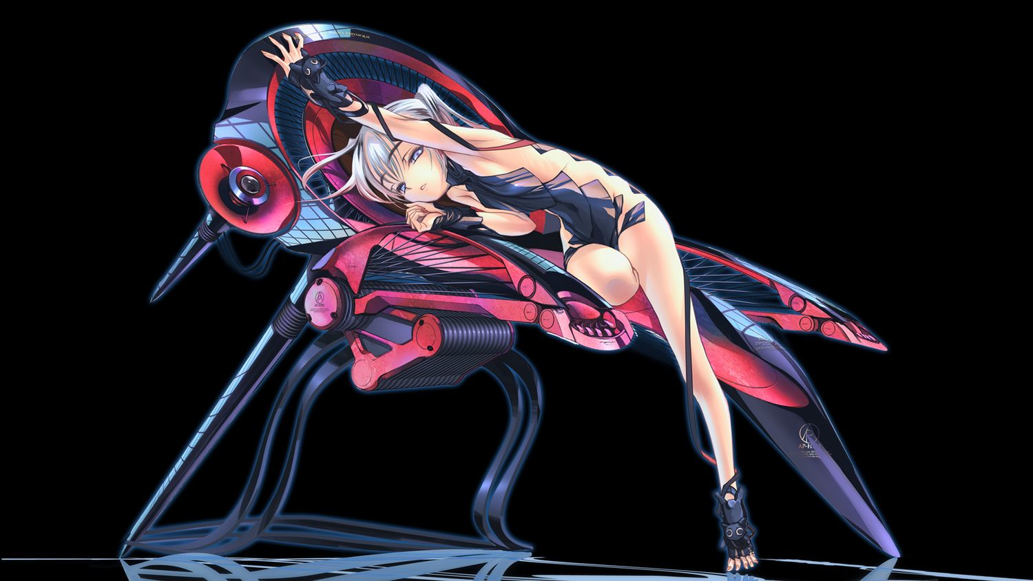 choco, chocolate_shop, gray_hair, original, purple_eyes, short_hair