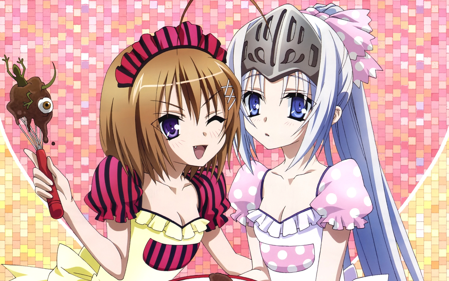 eucliwood_hellscythe, haruna_(kore_wa_zombie_desu_ka?), kore_wa_zombie_desu_ka?