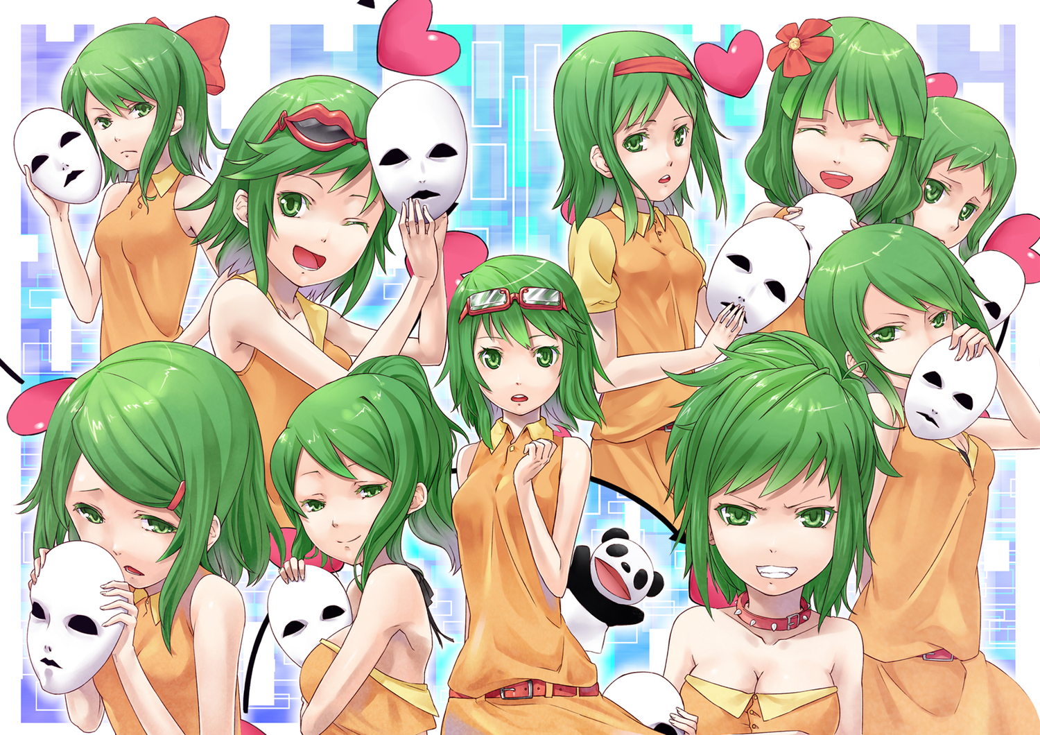 gumi, juu_mensou_(vocaloid), tokumaro, vocaloid
