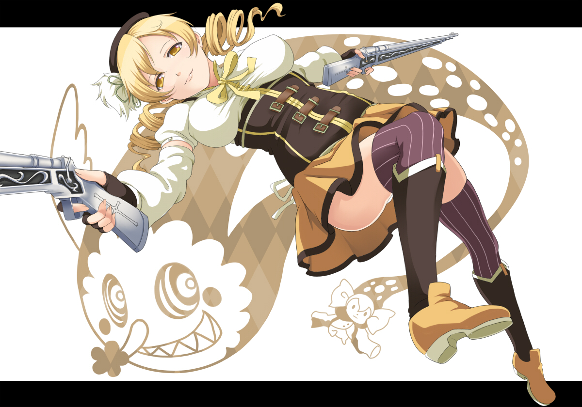 charlotte_(mahou_shoujo_madoka_magica), mahou_shoujo_madoka_magica, seven_(11), tomoe_mami