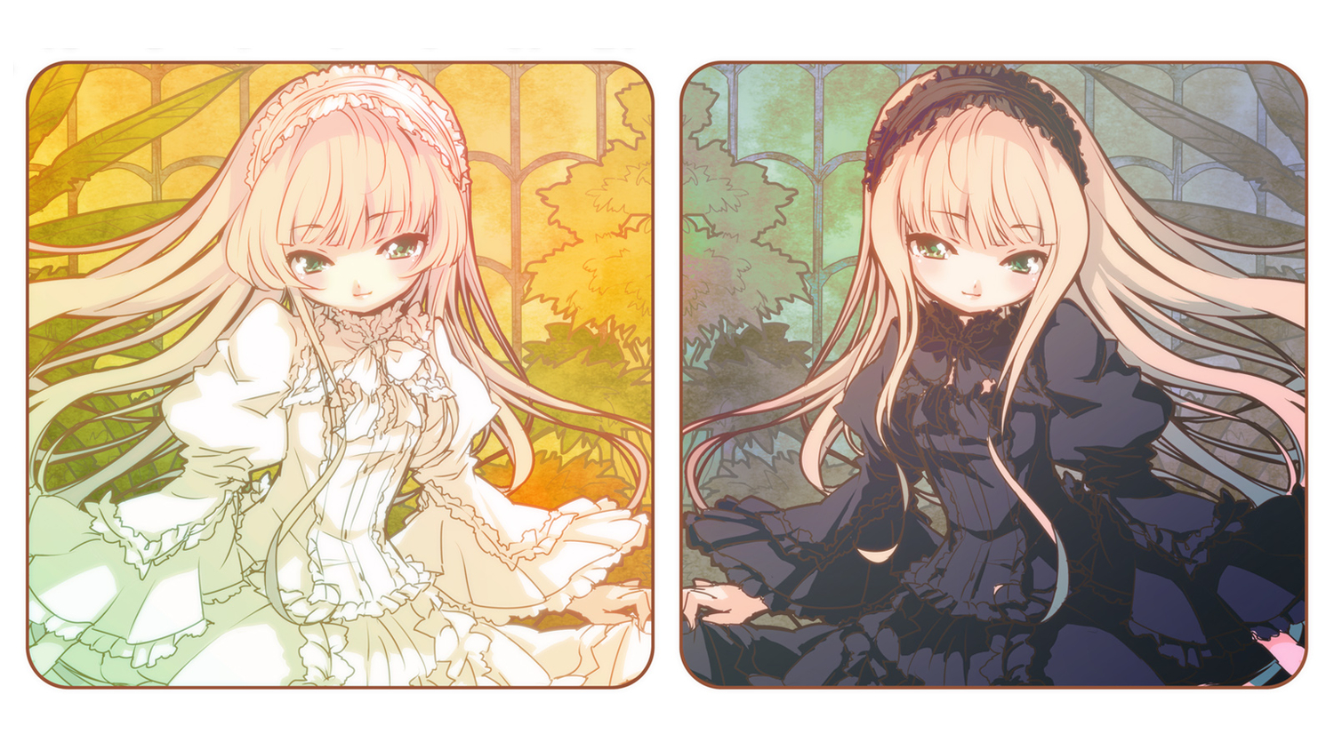 cordelia_gallo, gosick, gothic, goth-loli, green_eyes, lolita_fashion, victorique_de_broix