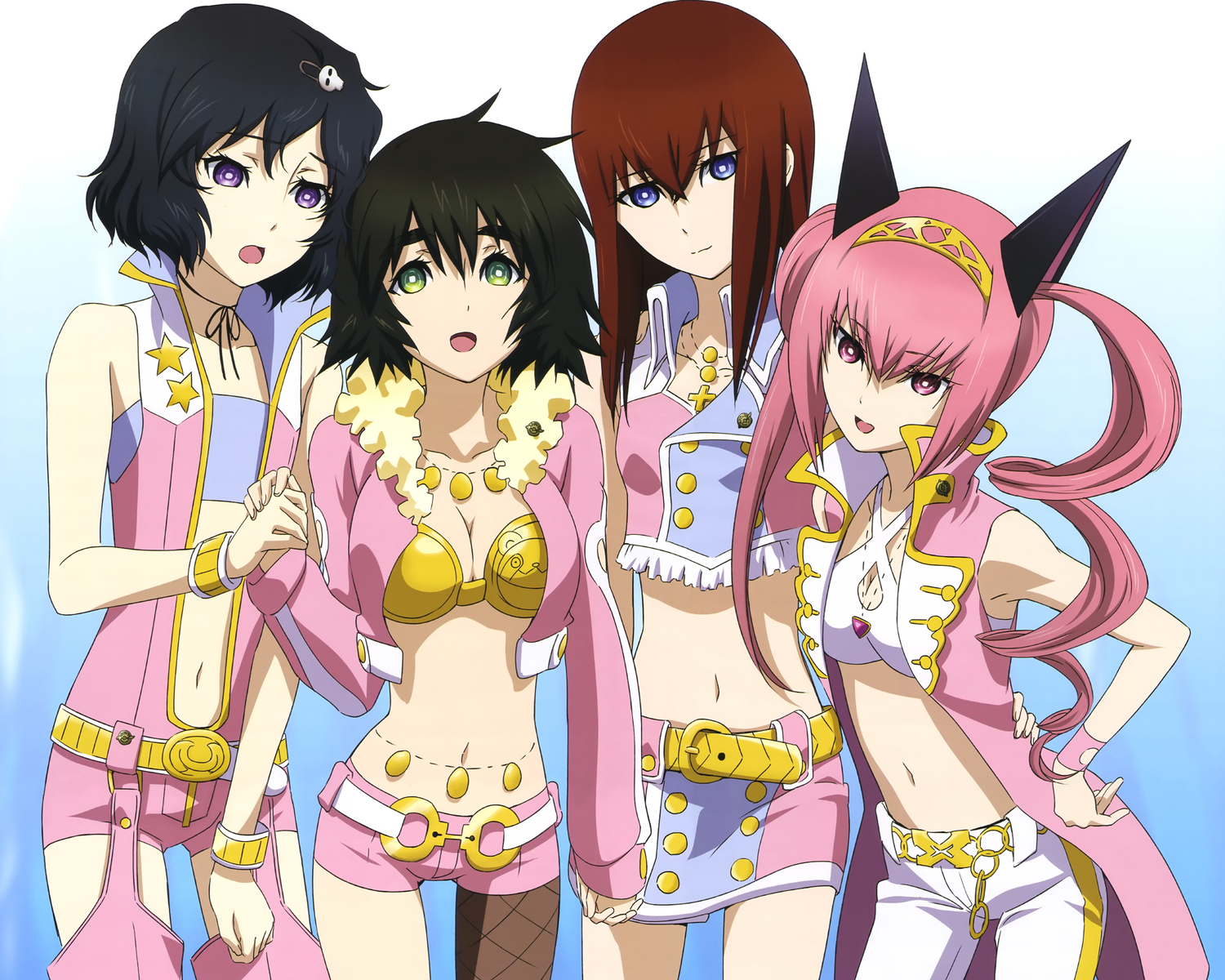 cosplay, faris_nyannyan, idolmaster, makise_kurisu, male, megami, otoko_no_ko, sakai_kyuuta