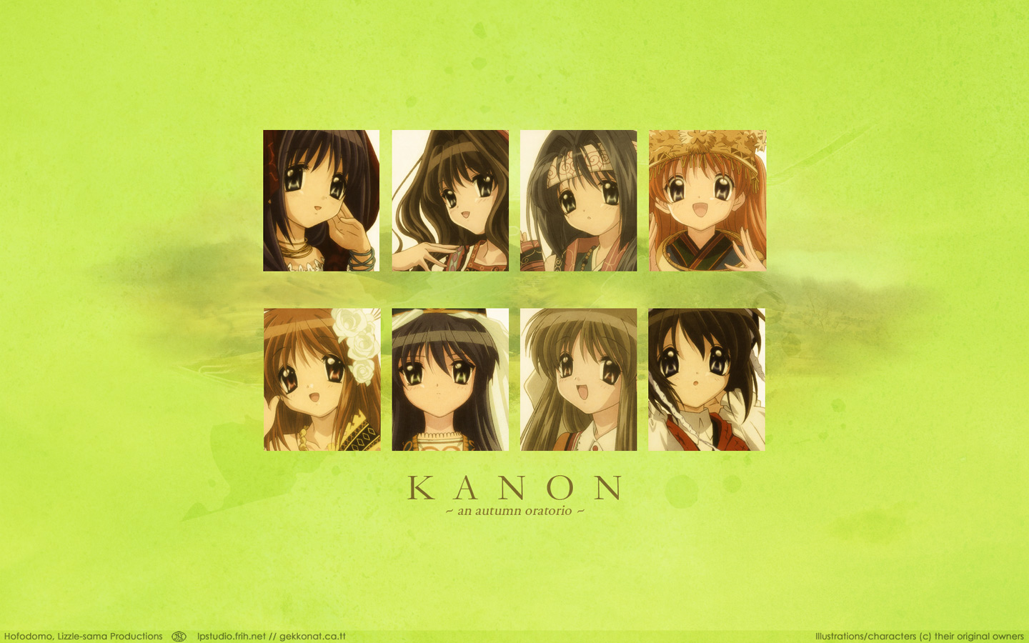 kanon, kawasumi_mai, kurata_sayuri, minase_akiko, minase_nayuki, misaka_kaori, misaka_shiori, sawatari_makoto