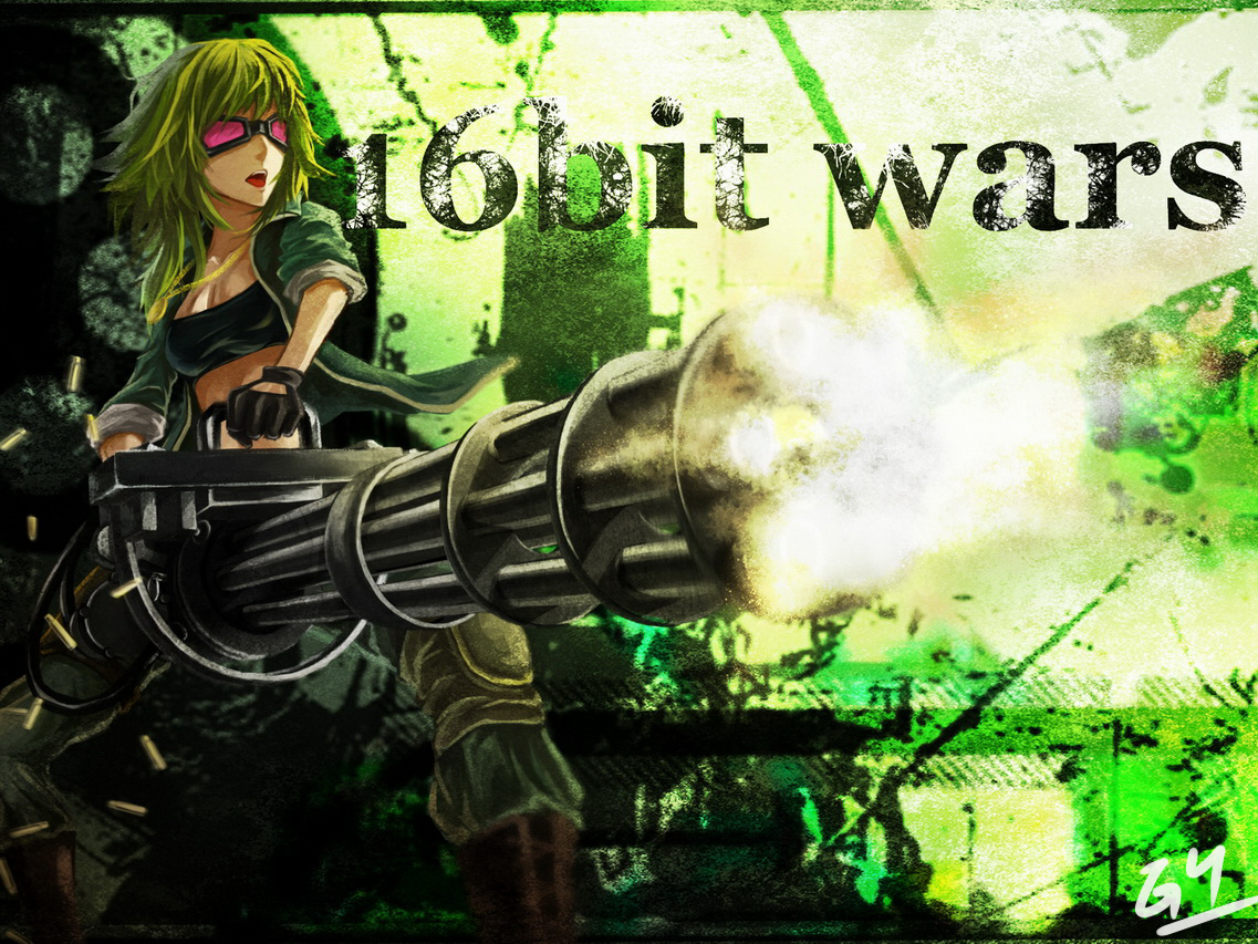 bokura_no_16bit_warz_(vocaloid), goggles, gumi, gyicarus, vocaloid