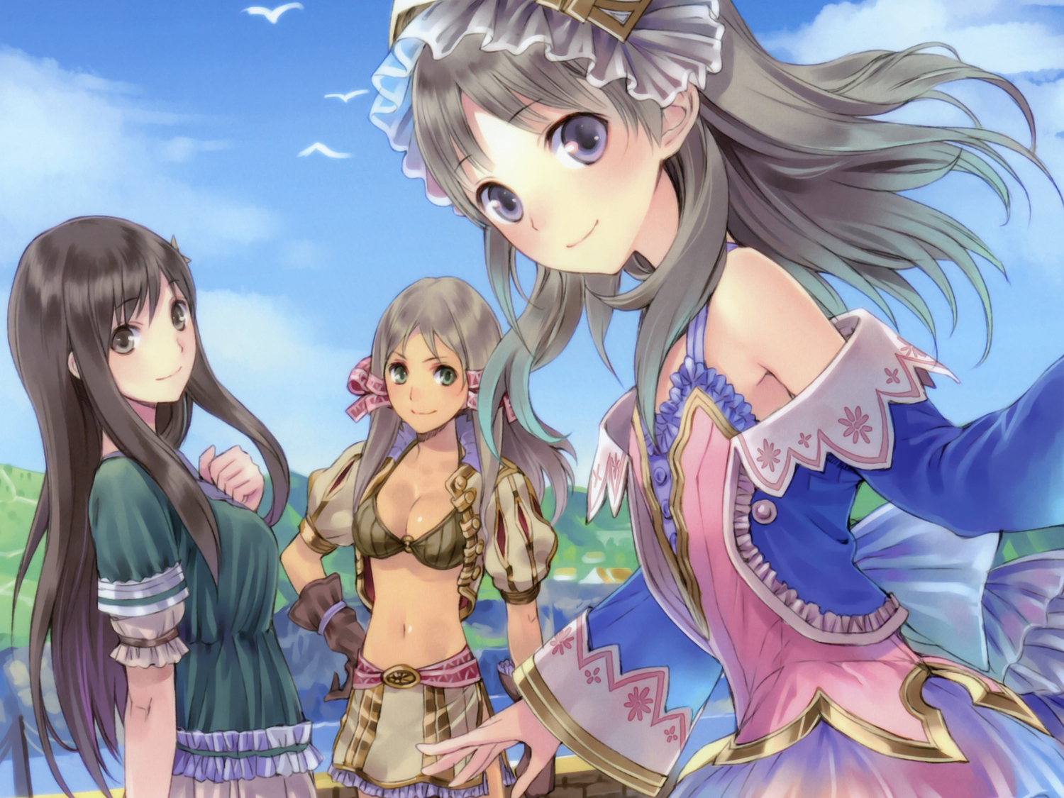 atelier_totori, cecilia_helmold, kishida_mel, melvia_siebel, totooria_helmold