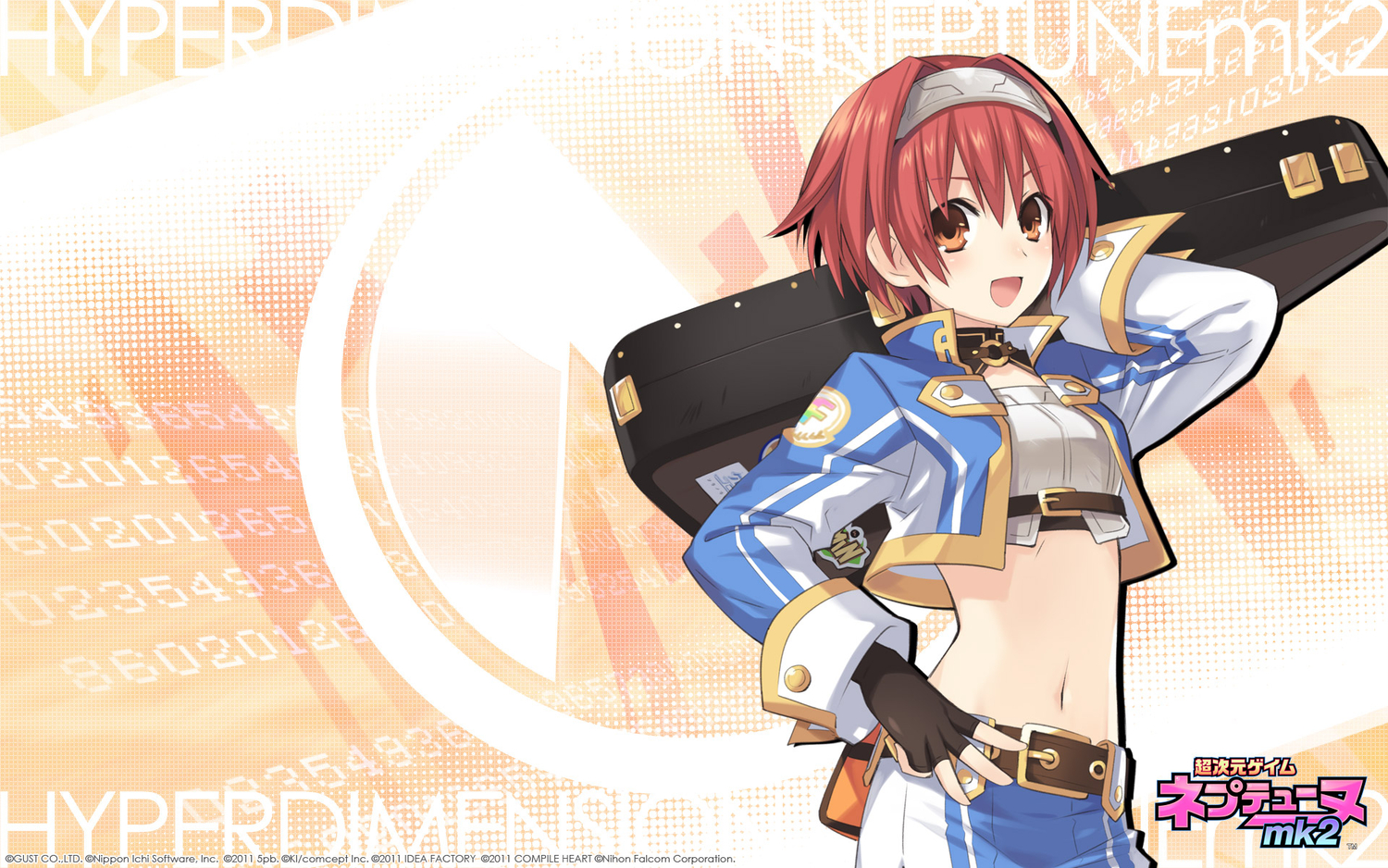 falcom_(hyperdimension_neptunia_mk2), hyperdimension_neptunia_mk2, tsunako