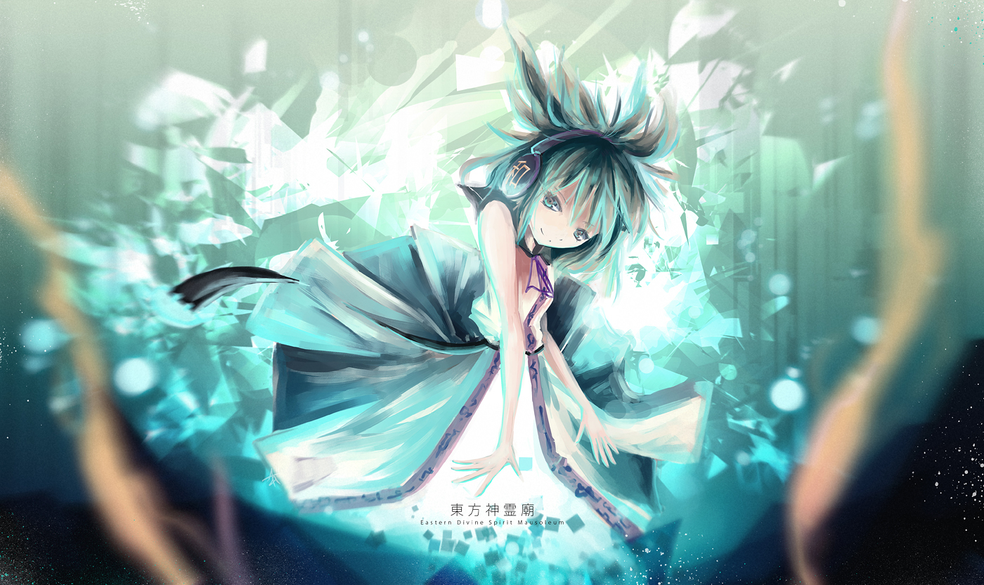 arufa_(hourai-sugar), blue, headphones, touhou, toyosatomimi_no_miko