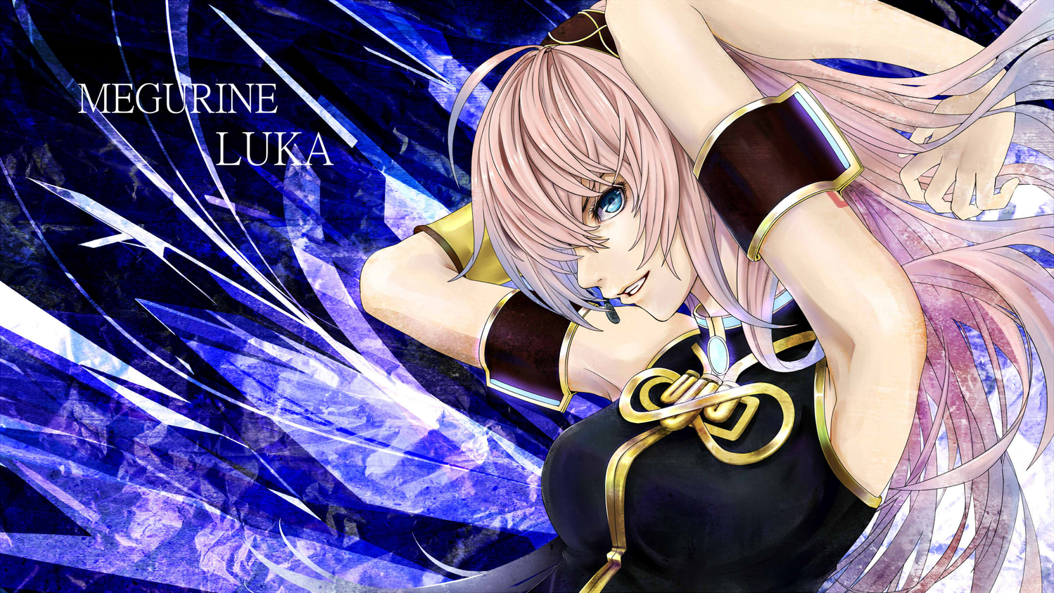 blue_eyes, kazabana_kazabana, megurine_luka, pink_hair, tagme, vocaloid