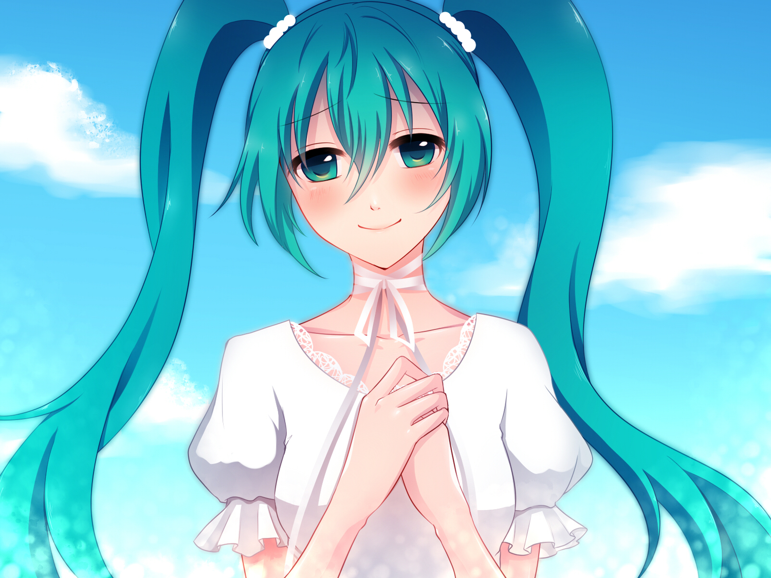 close, fukufuku, hatsune_miku, vocaloid