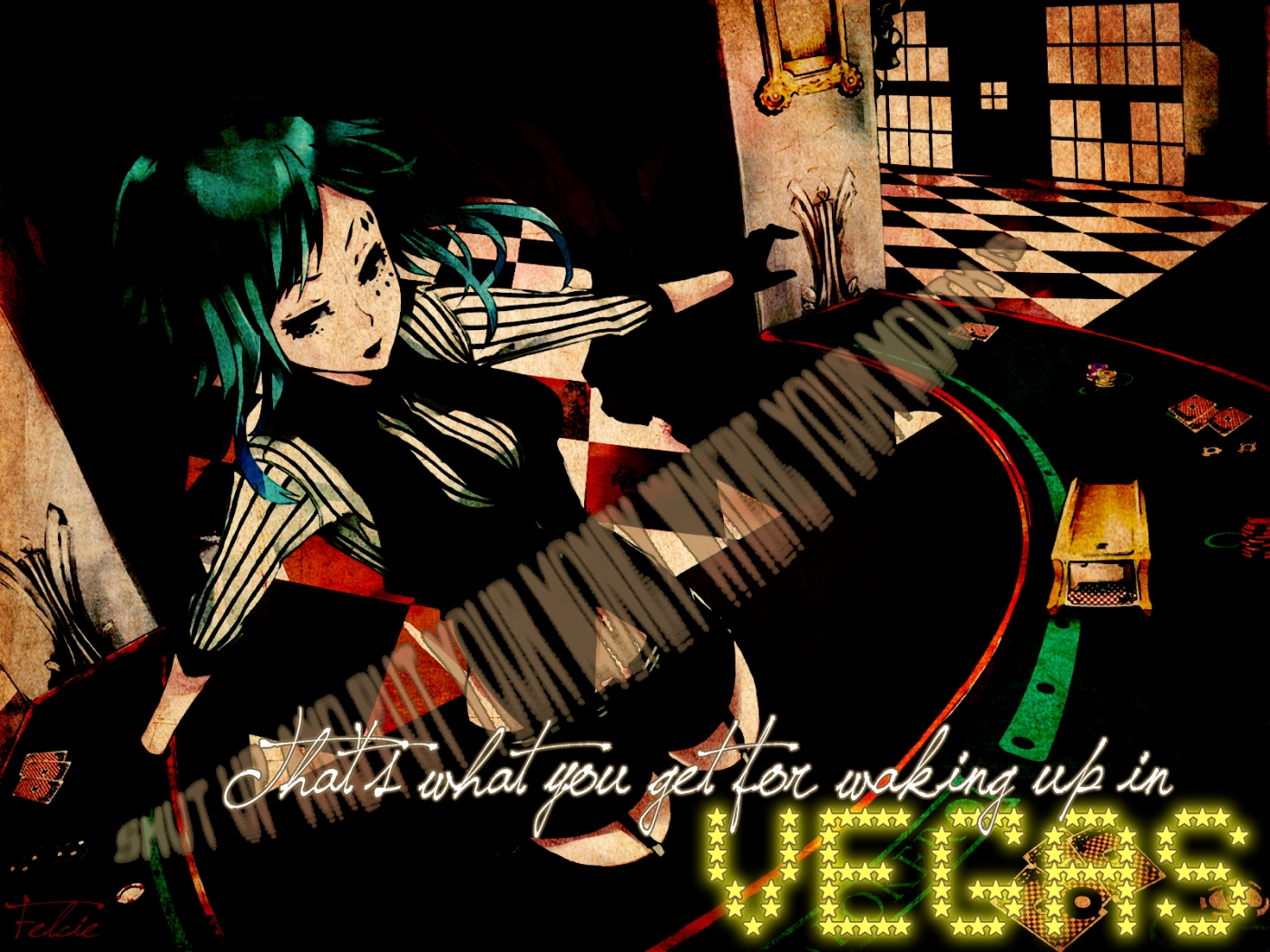 gumi, mirre, poker_face_(vocaloid), vocaloid