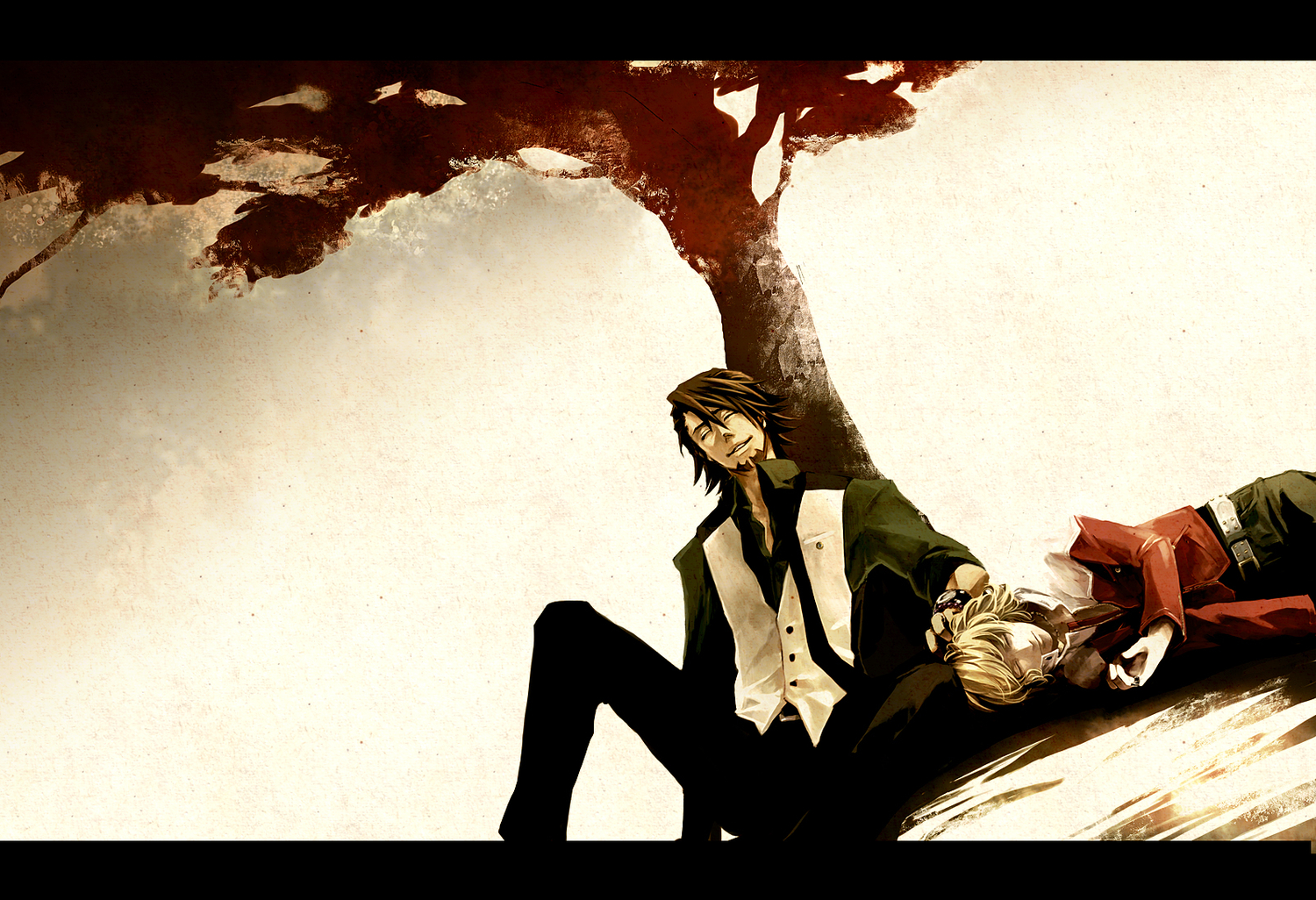 all_male, barnaby_brooks_jr, blonde_hair, brown_hair, kaburagi_t_kotetsu, male, mochinu, short_hair