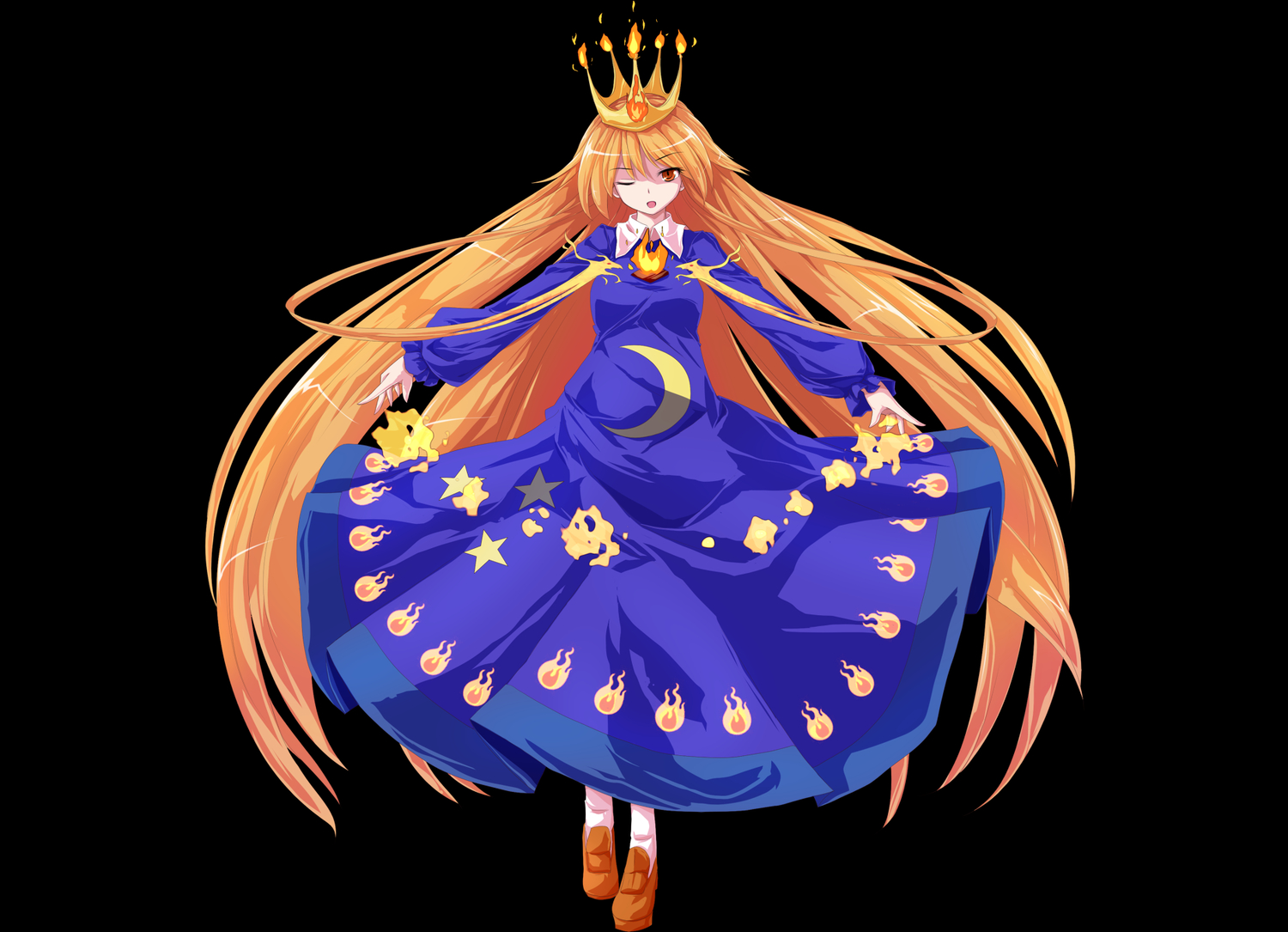 nikka, ryuutou_shinka, touhou, transparent, vector