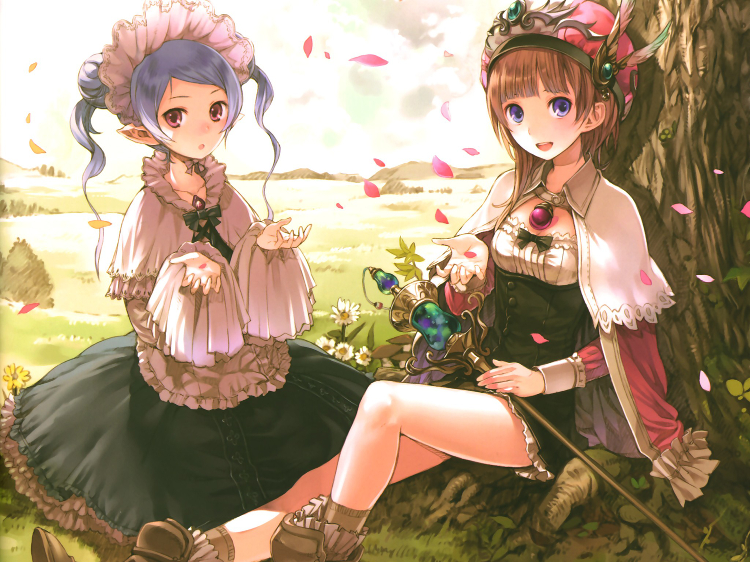 atelier_rorona, hom, kishida_mel, pointed_ears, rororina_fryxell