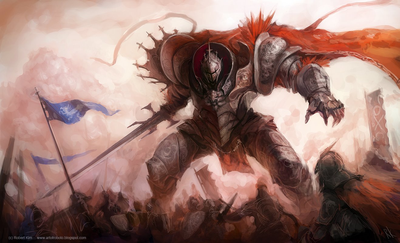 armor, cape, original, robert_kim, sword, tagme, weapon