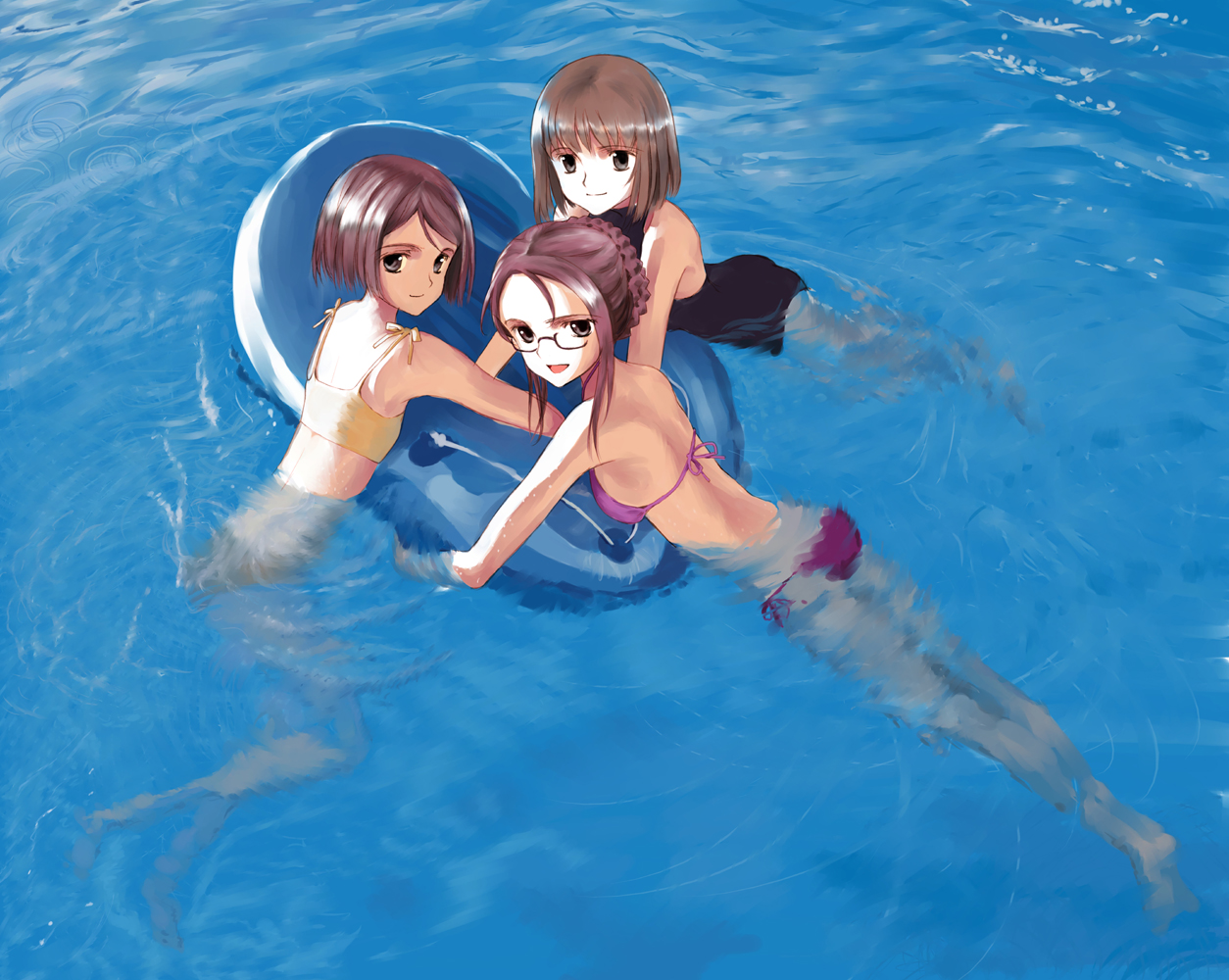 akanegi_atsuko, asahina_kyouko, harada_akari, kita_e