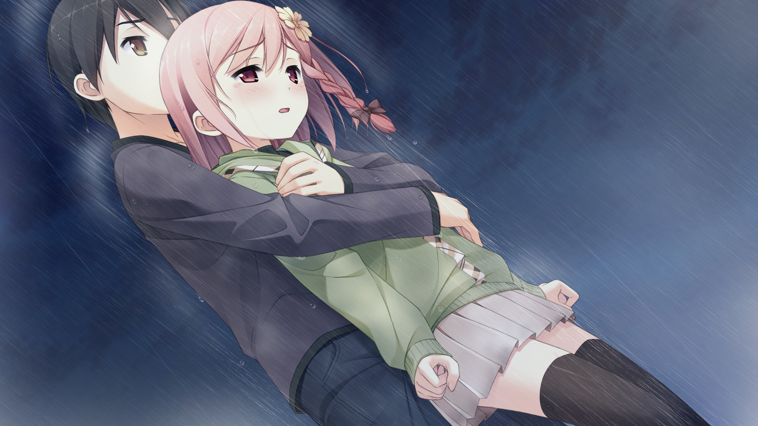 braids, cube, game_cg, hug, kantoku, loli, male, nagamine_tomoki