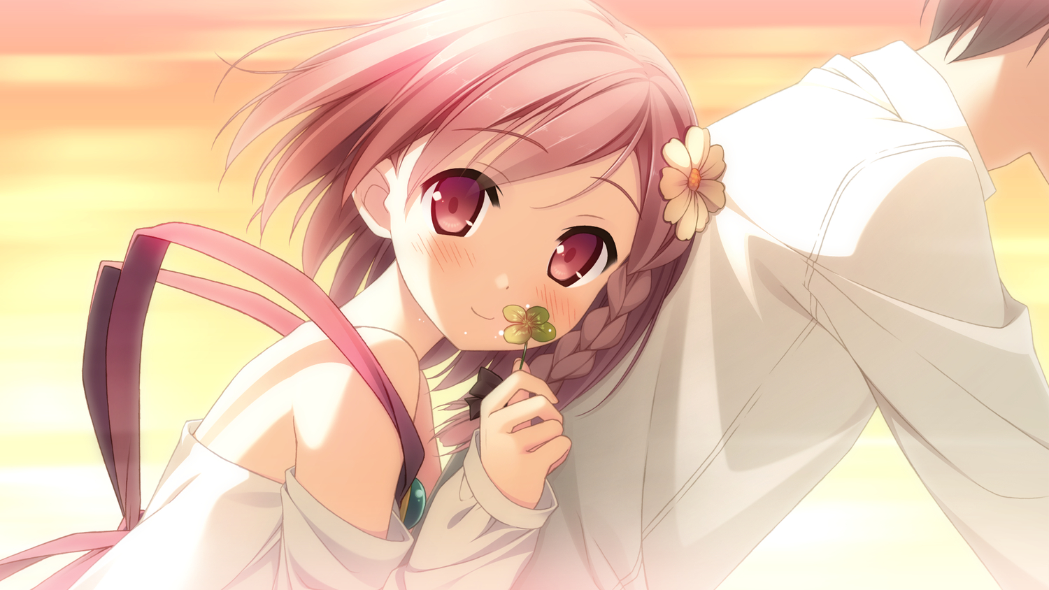 cube, game_cg, kantoku, loli, male, nagamine_tomoki, pink_hair, red_eyes