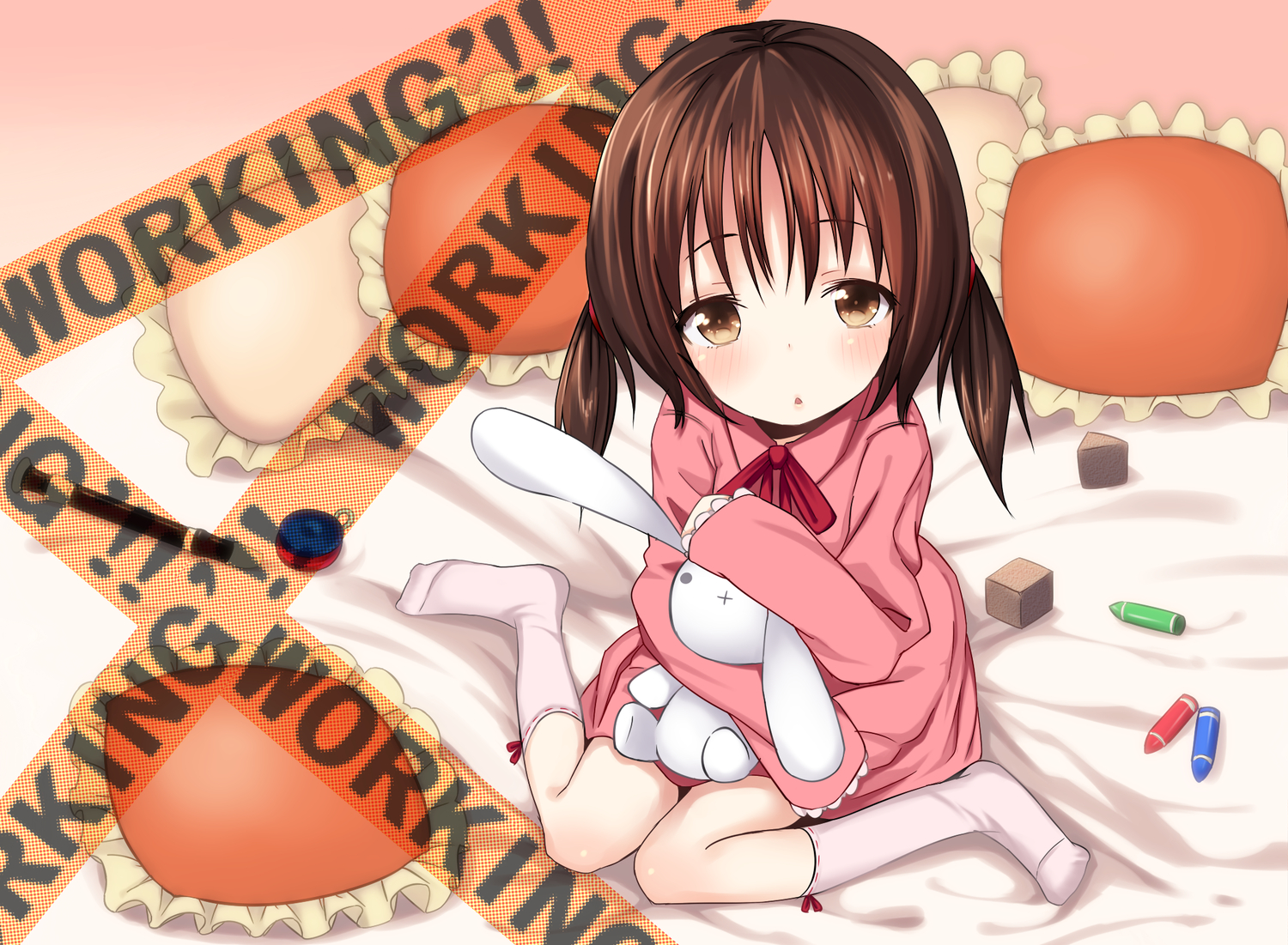 all_male, bunny, male, otoko_no_ko, pokachu, takanashi_souta, working!!