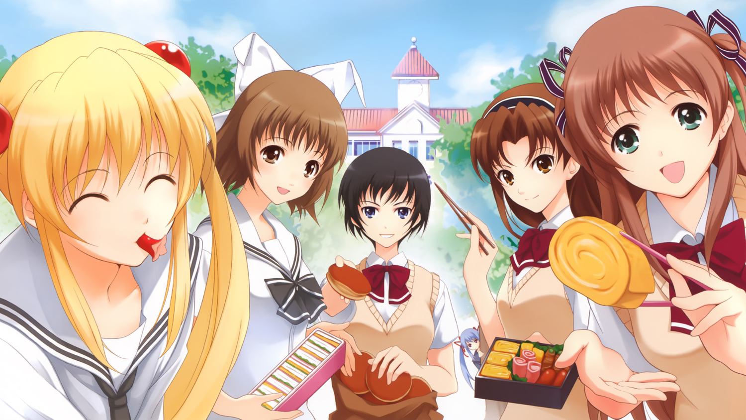 amatsuka_haruka, amatsuka_hikaru, amatsuka_hotaru, amatsuka_mizore, amatsuka_rikka, amatsuka_tsurara, baby_princess
