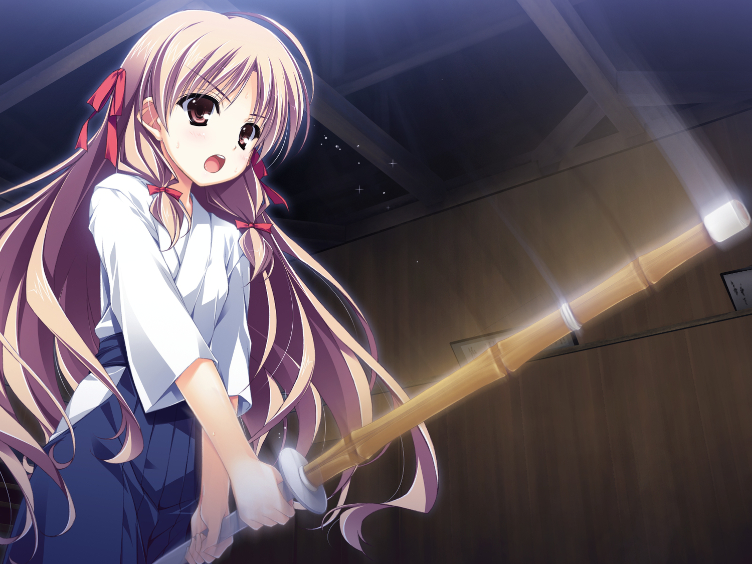 akabeisoft2, blonde_hair, brown_eyes, game_cg, japanese_clothes, kourin_no_machi_lavender_no_shoujo, loli, long_hair