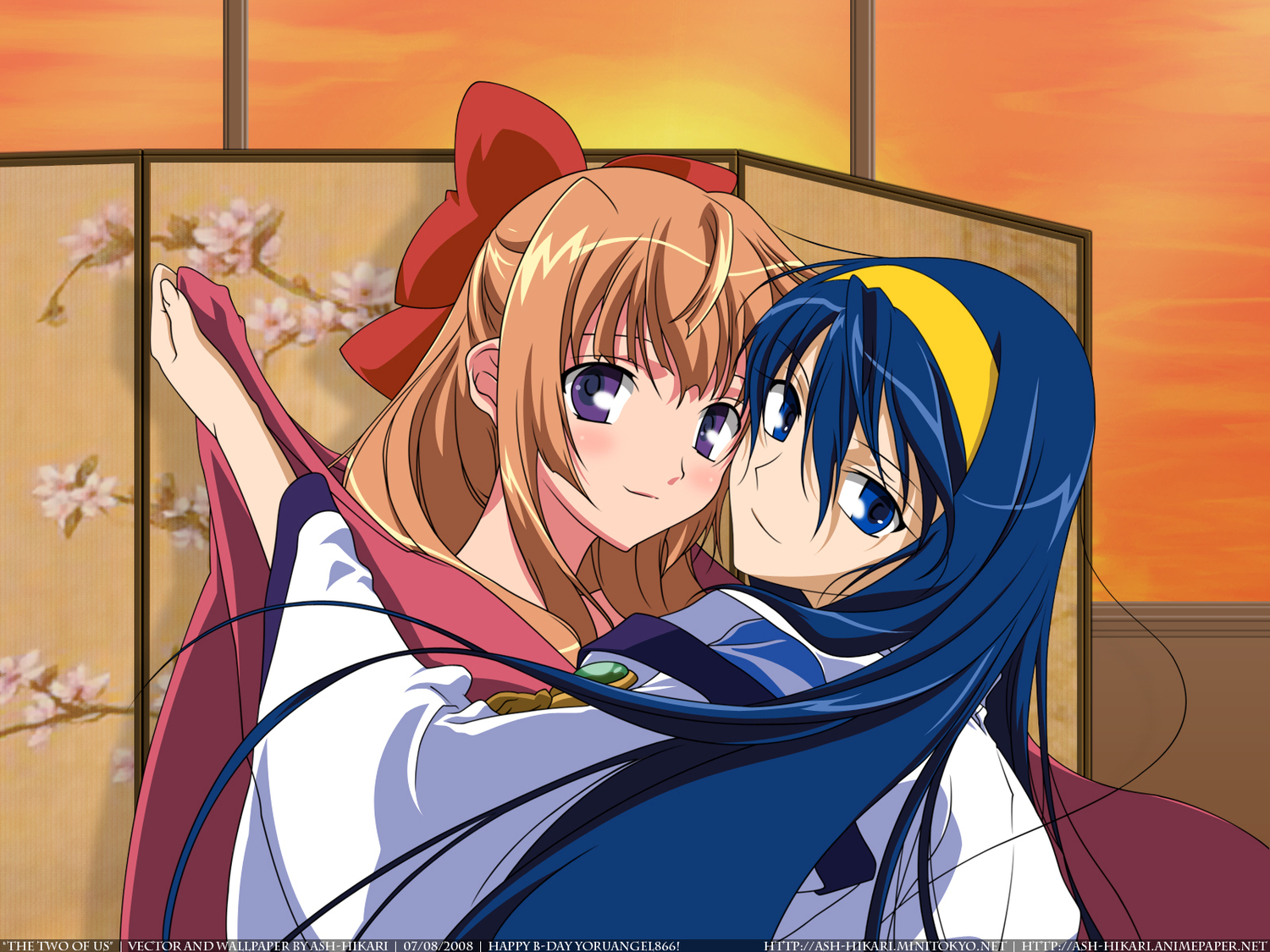 himemiya_chikane, kannazuki_no_miko, kurusugawa_himeko, vector