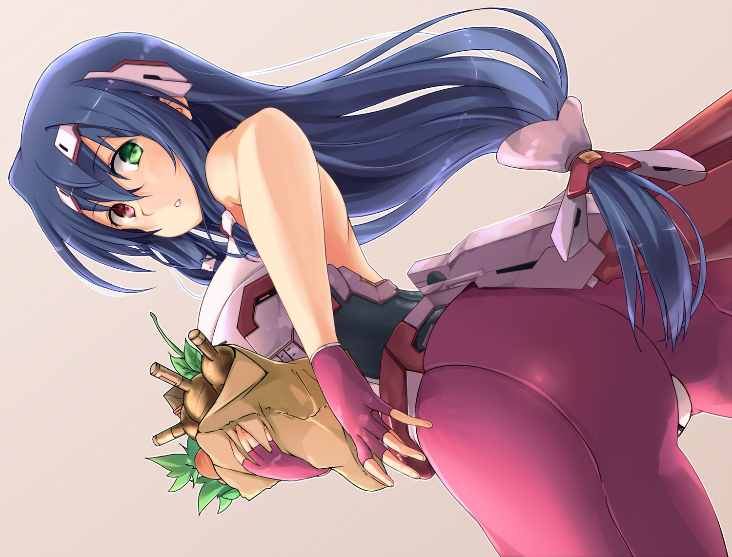 asama_tomo, bicolored_eyes, blue_hair, haine, kyoukai_senjou_no_horizon