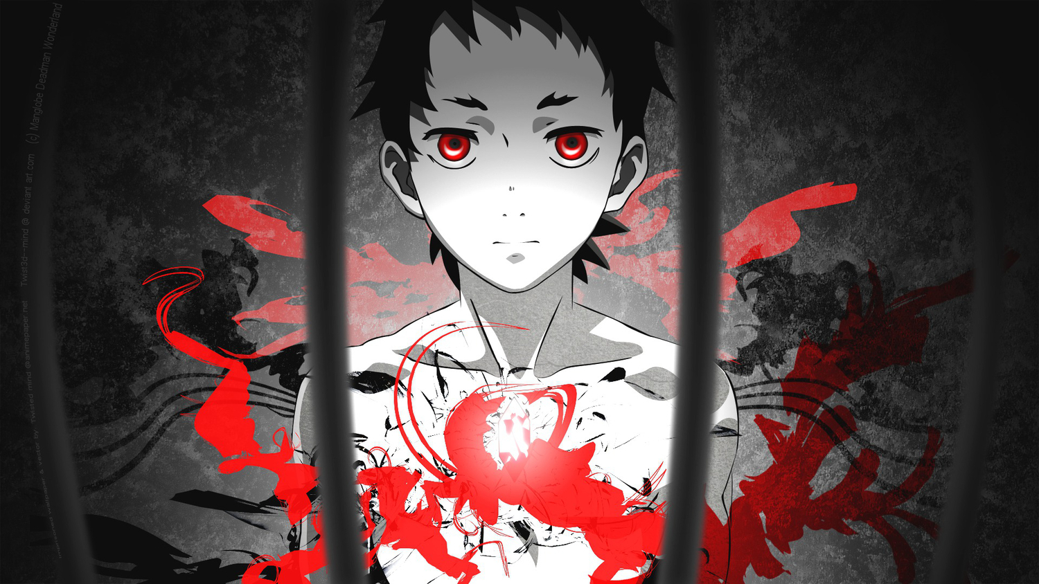 deadman_wonderland, igarashi_ganta, polychromatic