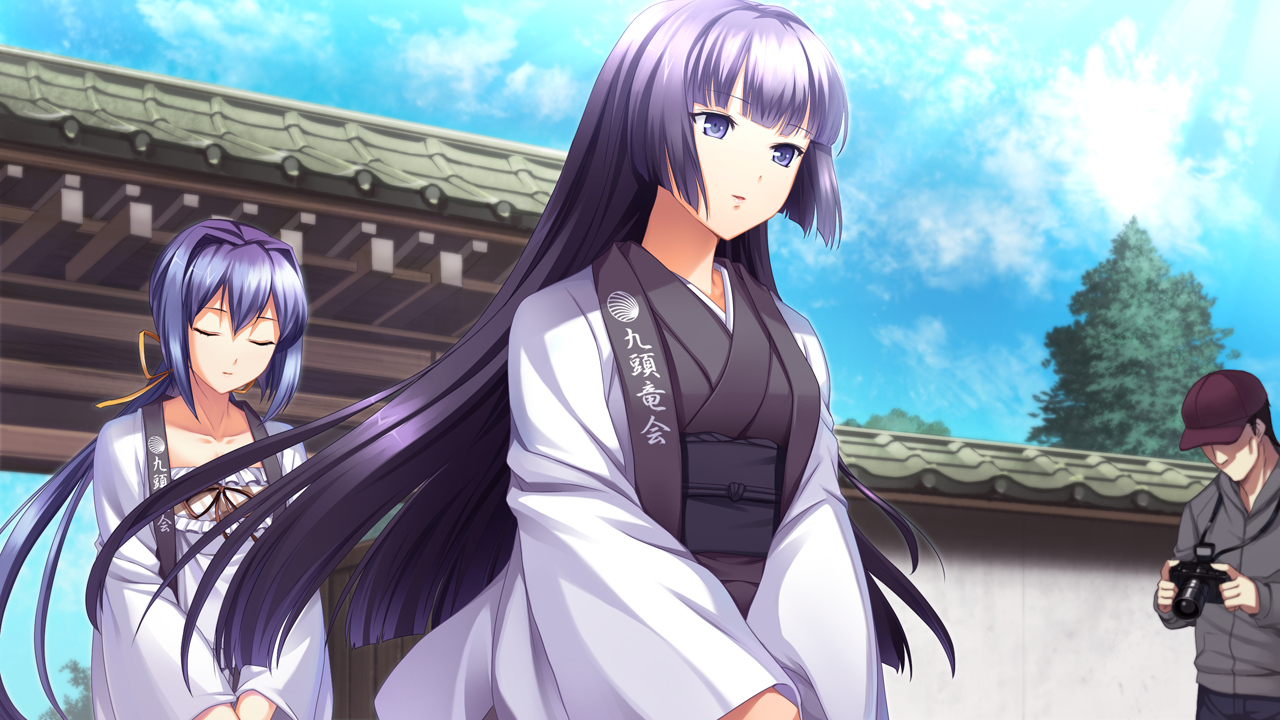 game_cg, himekawa_shinobu, izuna_zanshinken, japanese_clothes, kuzuryuu_suzuka