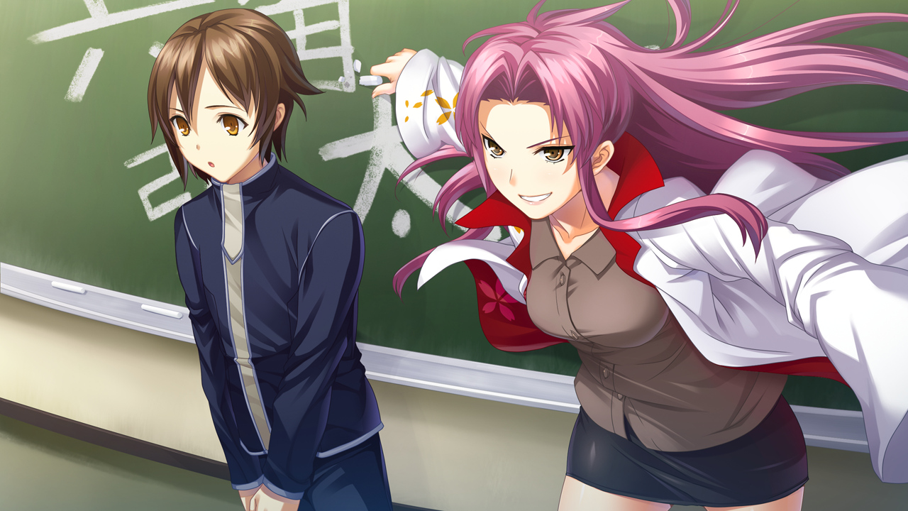 game_cg, izuna_zanshinken, jouganji_tomoe, male, musumi_koutarou