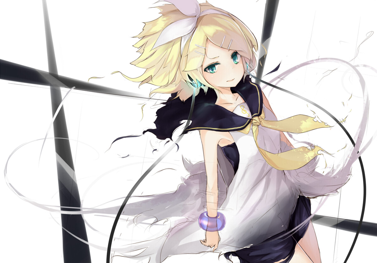 blonde_hair, bow, kagamine_rin, kojiki-life, vocaloid