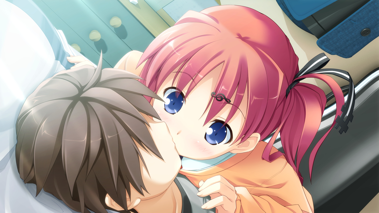game_cg, kiss, nonomiya_ai, shunki_gentei_poco_a_poco