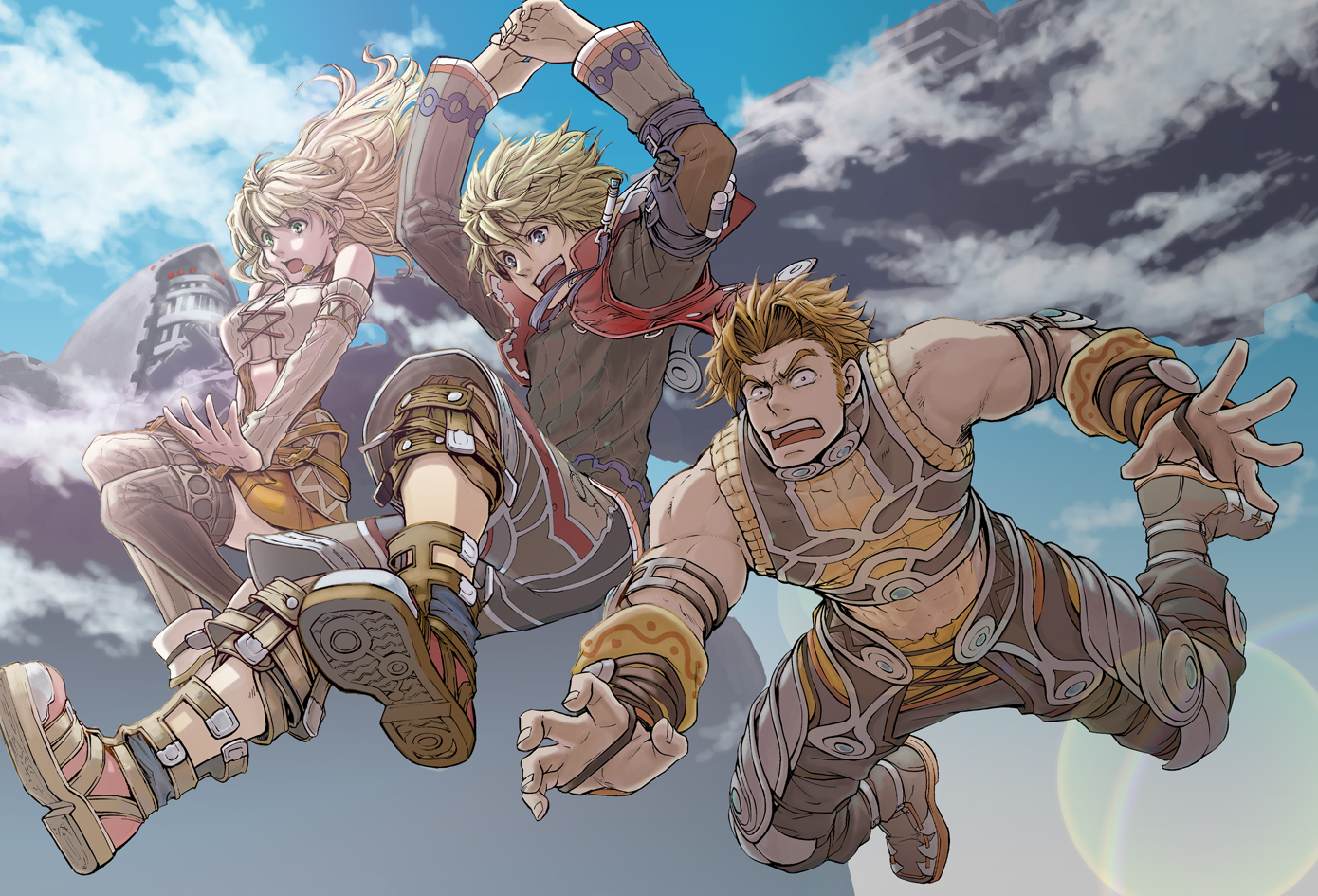 fiorun, monolithsoft, nintendo, rein_(xenoblade), shulk, xenoblade
