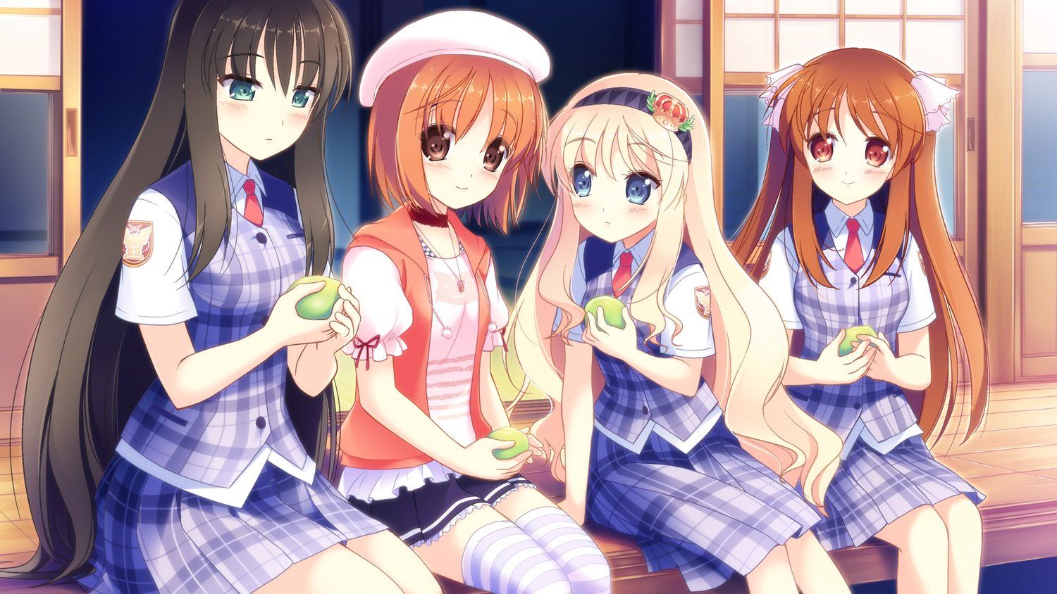 game_cg, haruka_ruha, kashimura_misao, kunitomo_miori, pulltop, sanemaki_nozomi, shinsei_ni_shite_okasubekarazu, watari_masahito